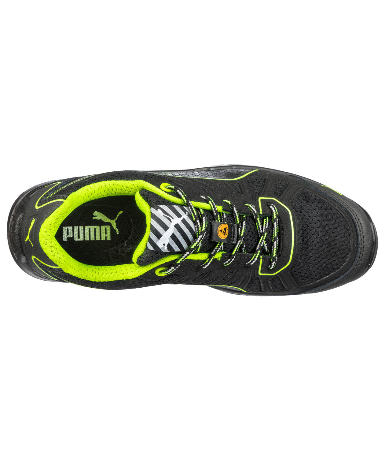 Puma Fuse TC Low safety shoes S1P, Black/Green, large image number 4