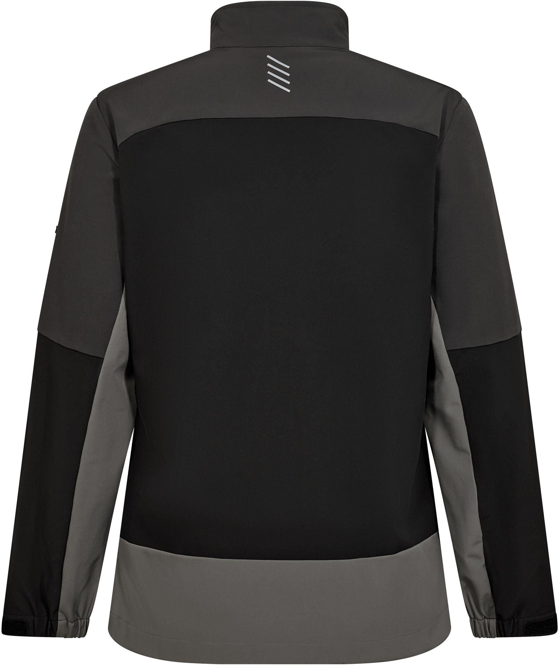 Engel Entire softshelljacka dam, Black/Anthracite Grey, large image number 3