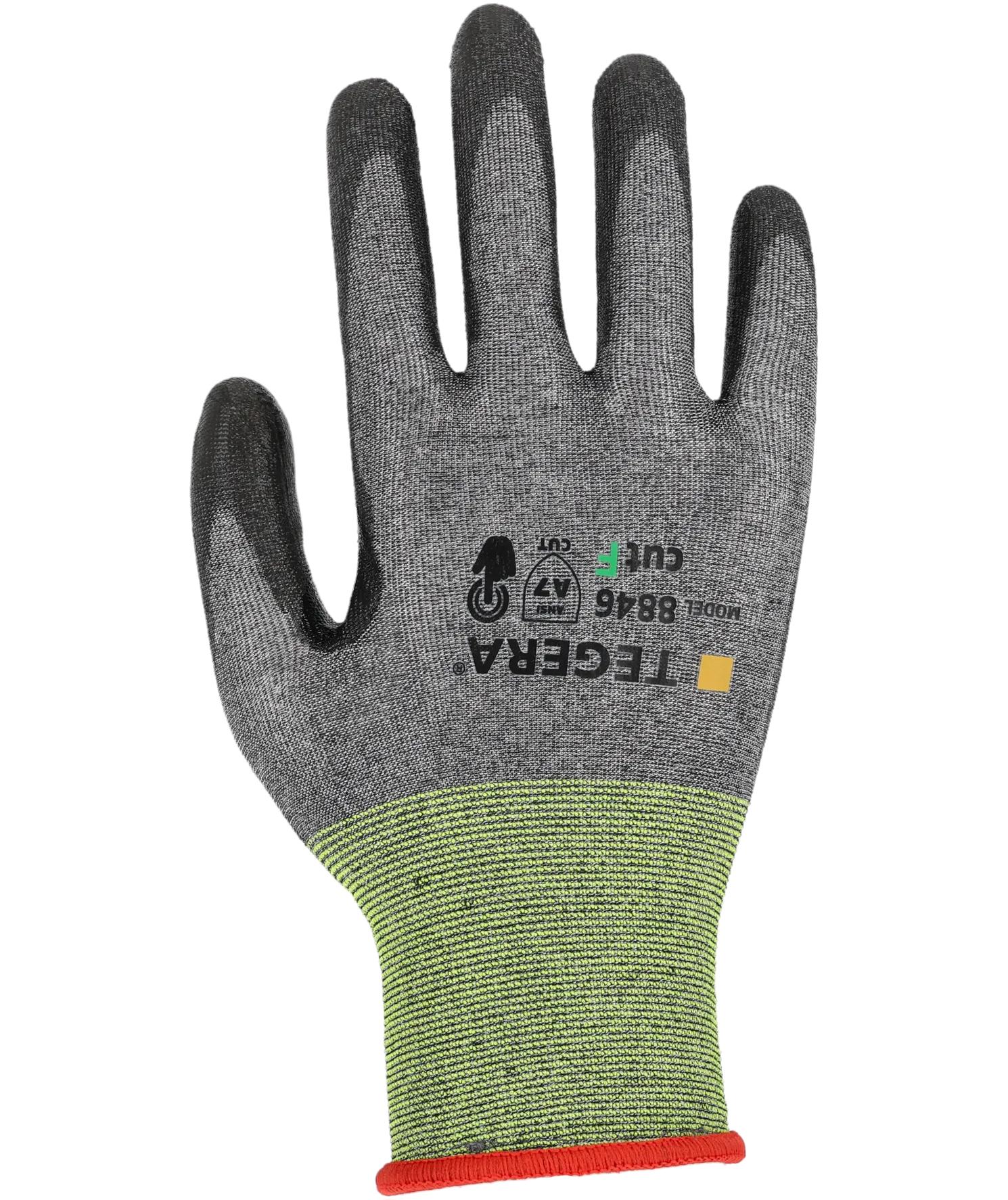 Tegera 8846 sk&aelig;reh&aelig;mmende handsker Cut F, Sort