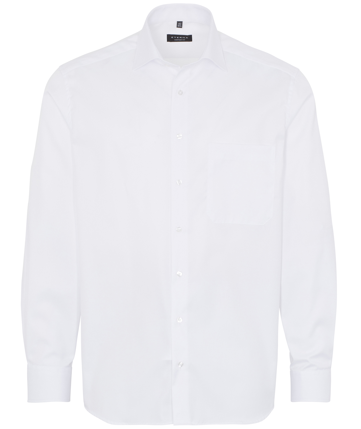 Eterna Cover Comfort fit shirt, White
