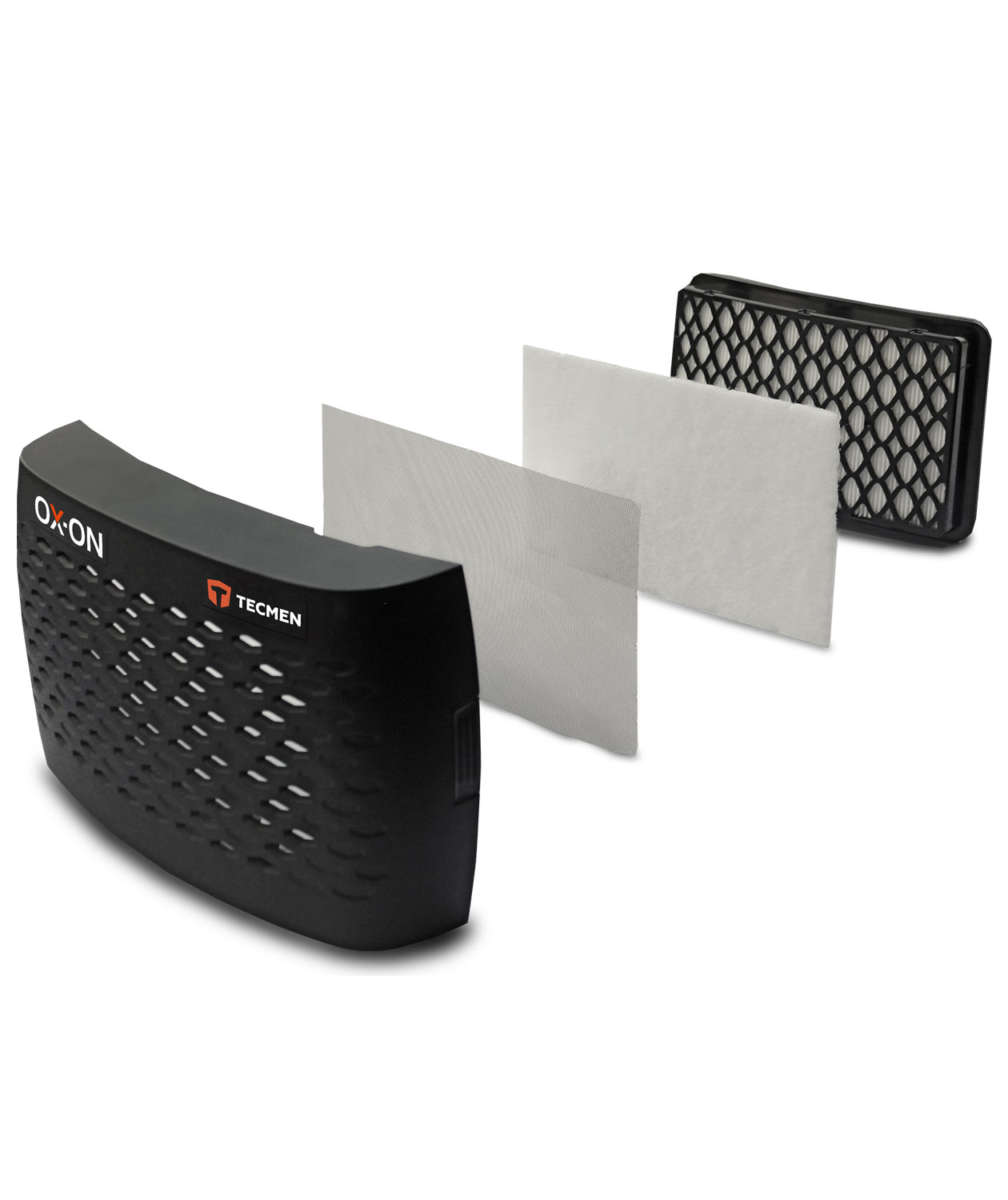 OX-ON Tecmen Powered Air Kit Comfort, Sort/Gr&aring;, Sort/Gr&aring;, large image number 3