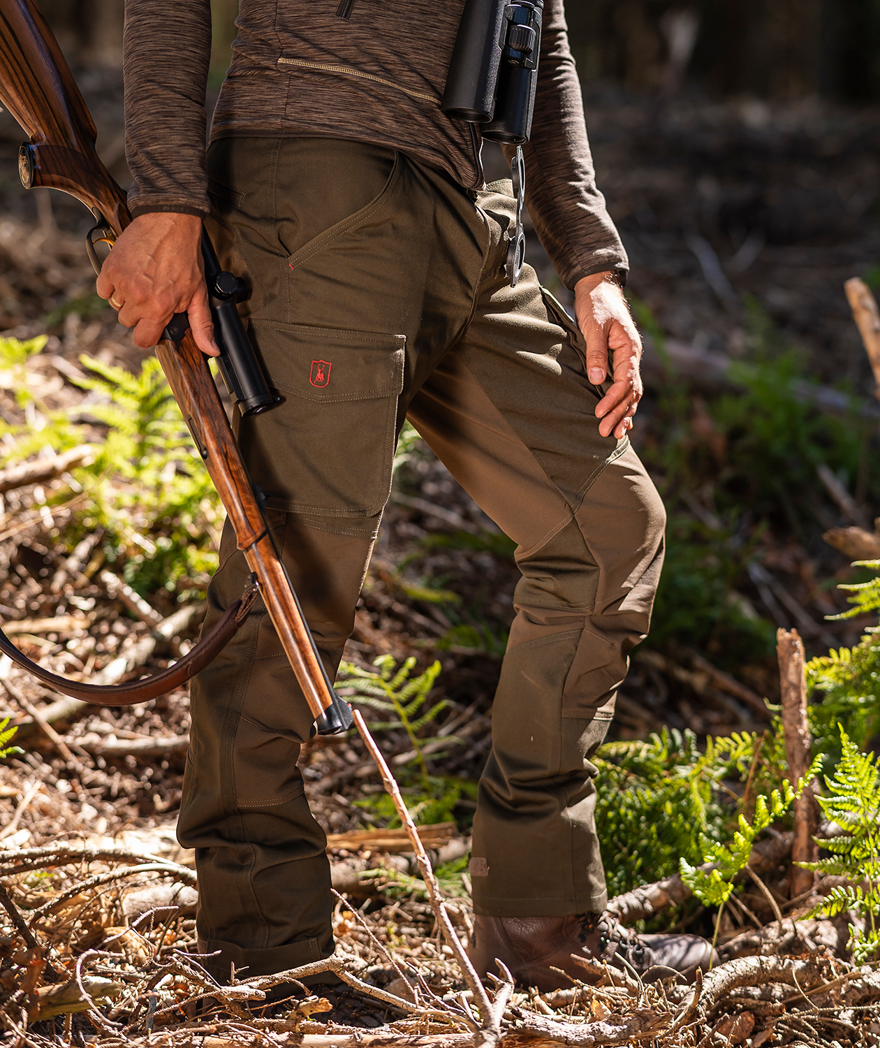 Deerhunter Rogaland trousers, Adventure Green, large image number 3