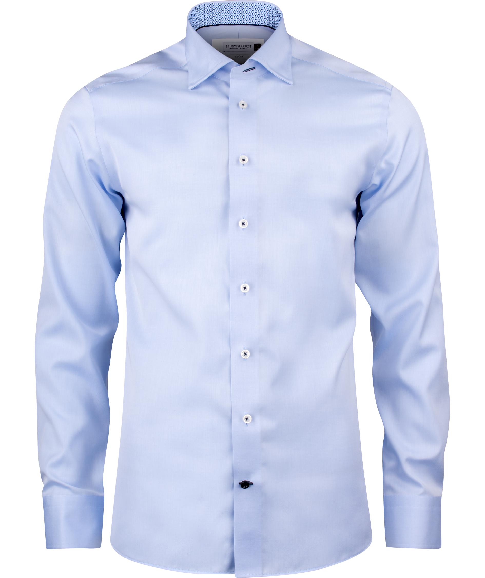 J. Harvest & Frost Twill Red Bow 122 regular fit shirt