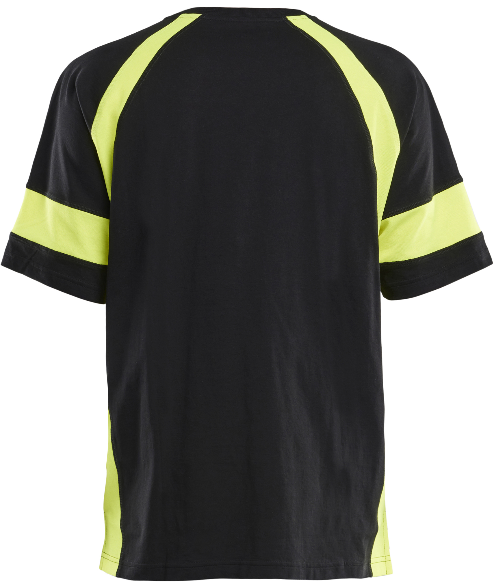 Bl&aring;kl&auml;der T-skjorte, Svart/Hi-Vis Gul