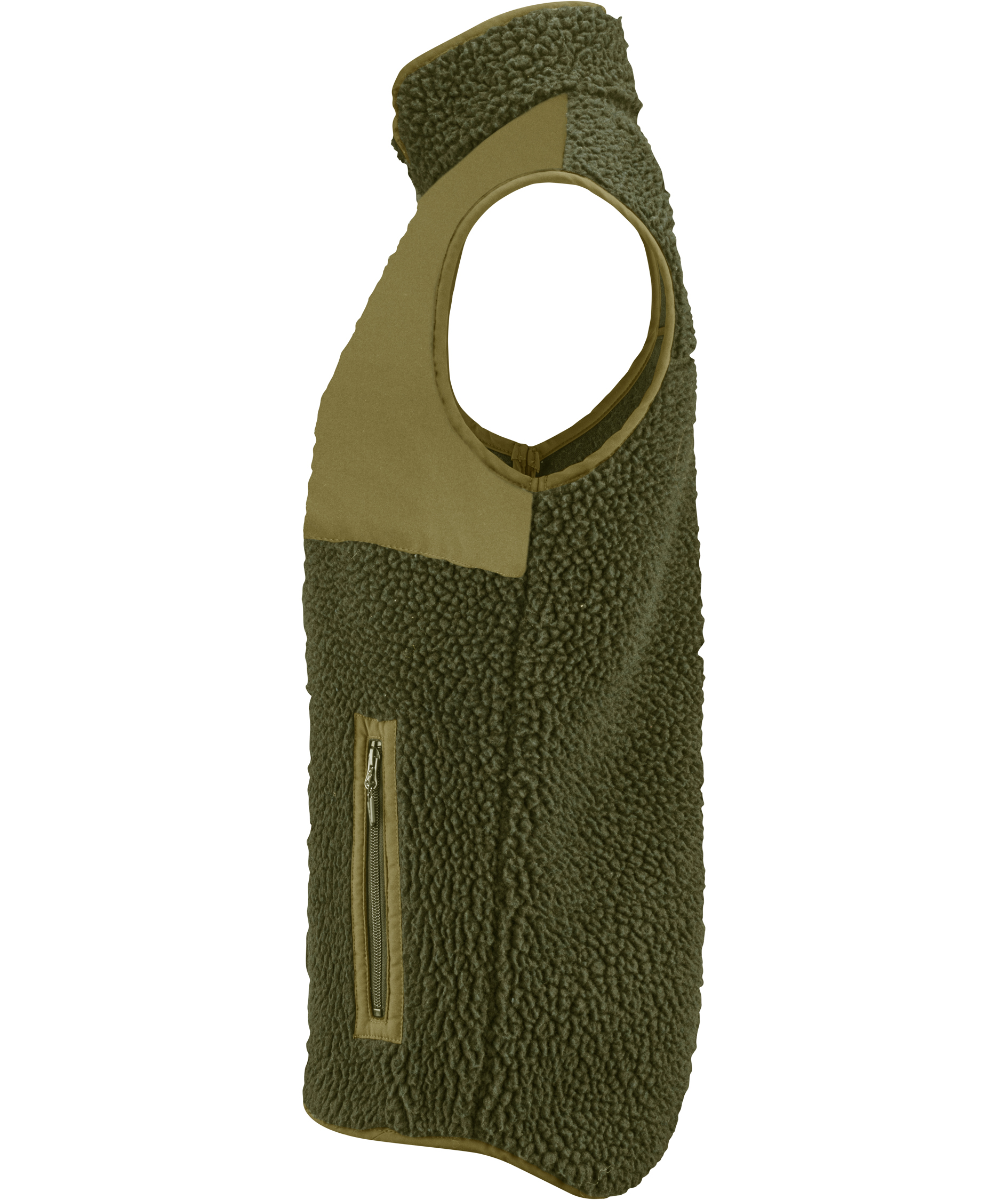 J. Harvest Sportswear Kingsley vest, Khaki Green, large image number 3