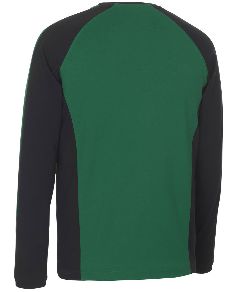 Mascot Bielefeld langermet T-skjorte, Gr&oslash;nn/Svart, large image number 2