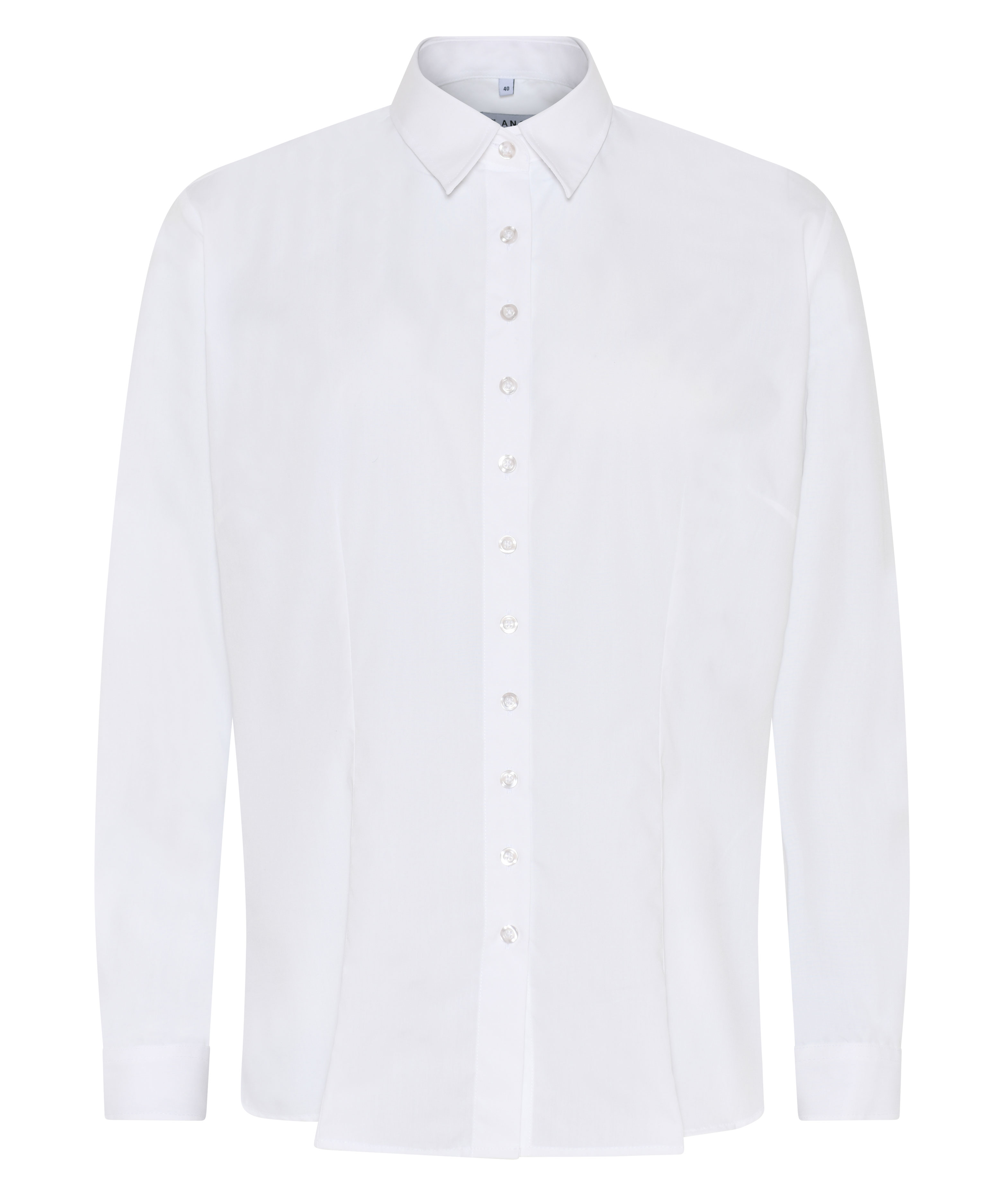 Angli Curve Business Blend skjorta dam, Vit