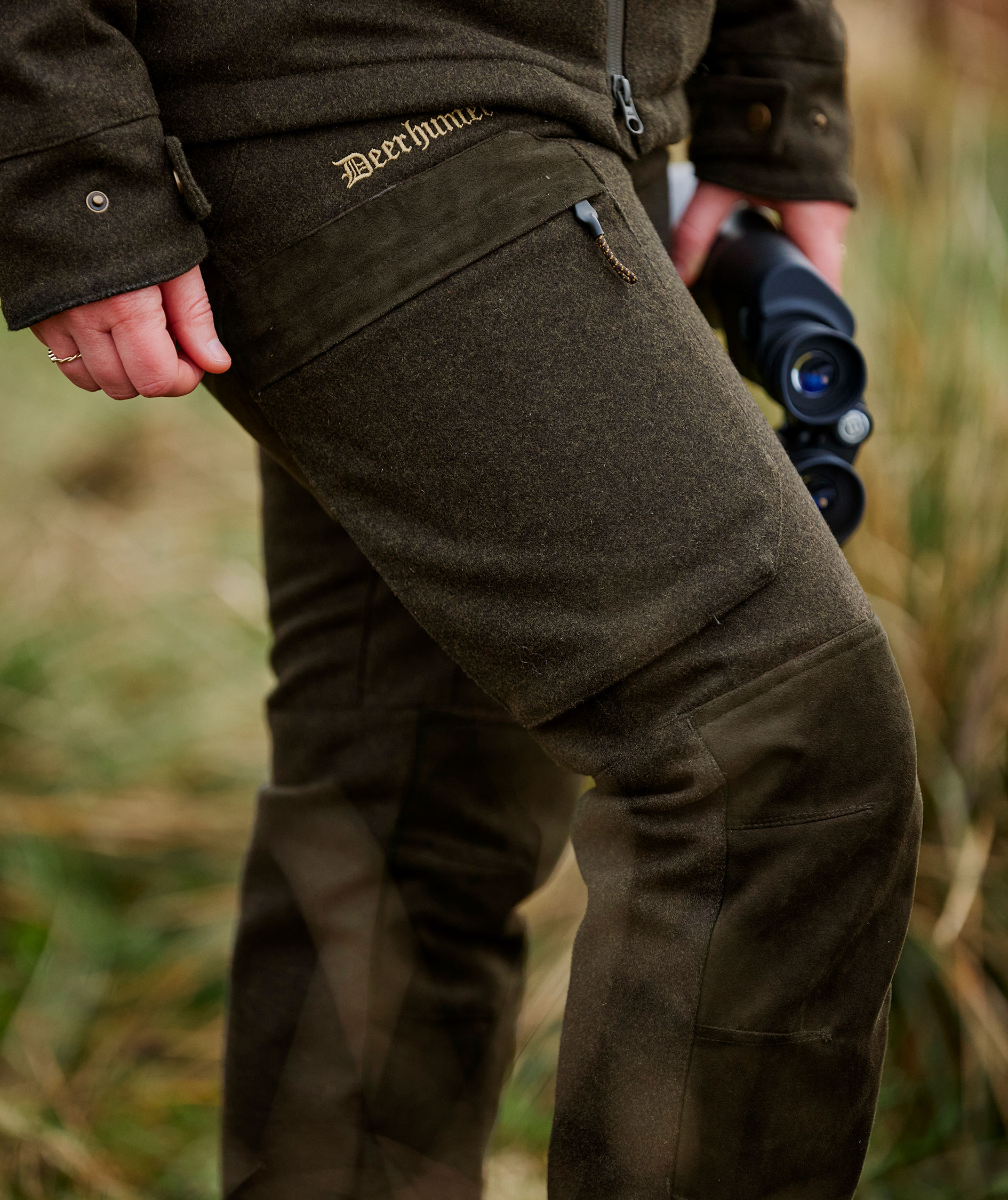 Deerhunter Tatra damebukser med uld, Loden Wood, large image number 5