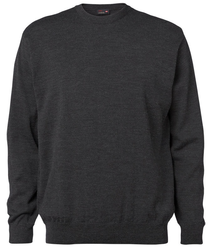 CC55 Copenhagen pullover/strikkgenser med merinoull, Koksgr&aring;