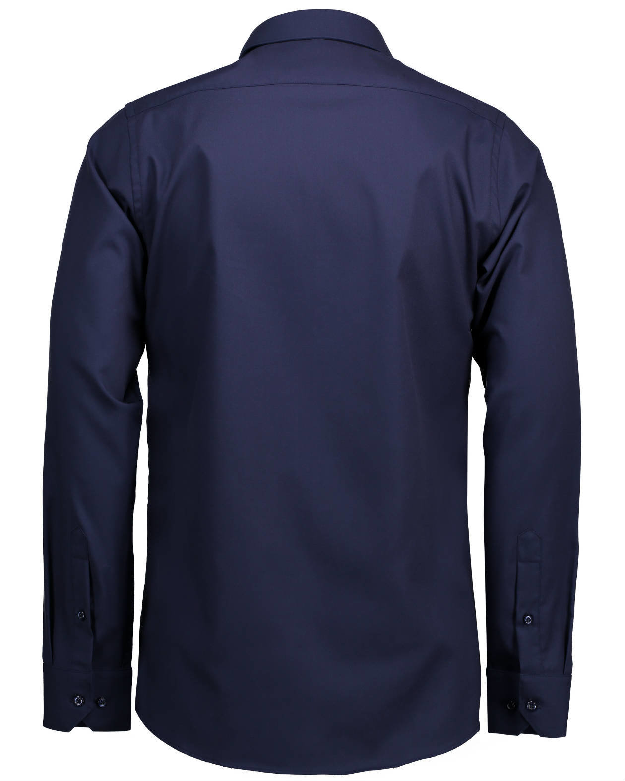 Seven Seas Fine Twill Slim fit skjorta, Navy