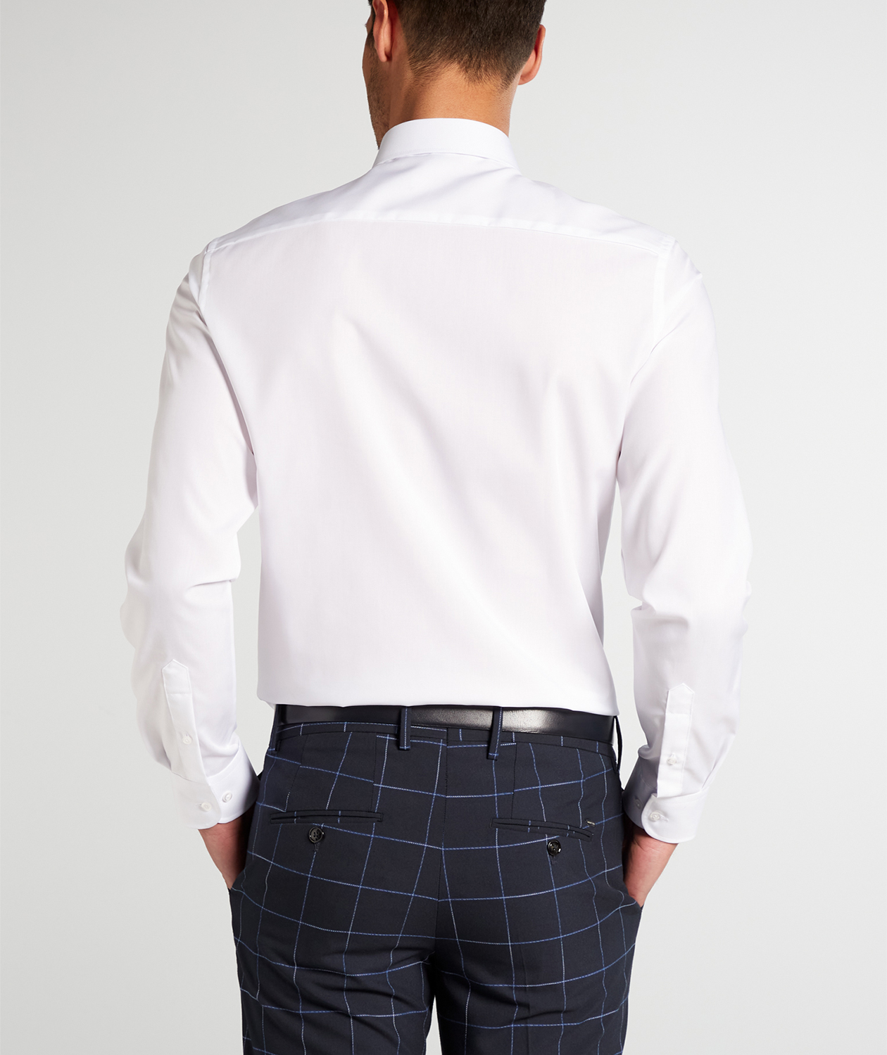 Eterna Uni Slim fit Poplin skjorta, White, large image number 2