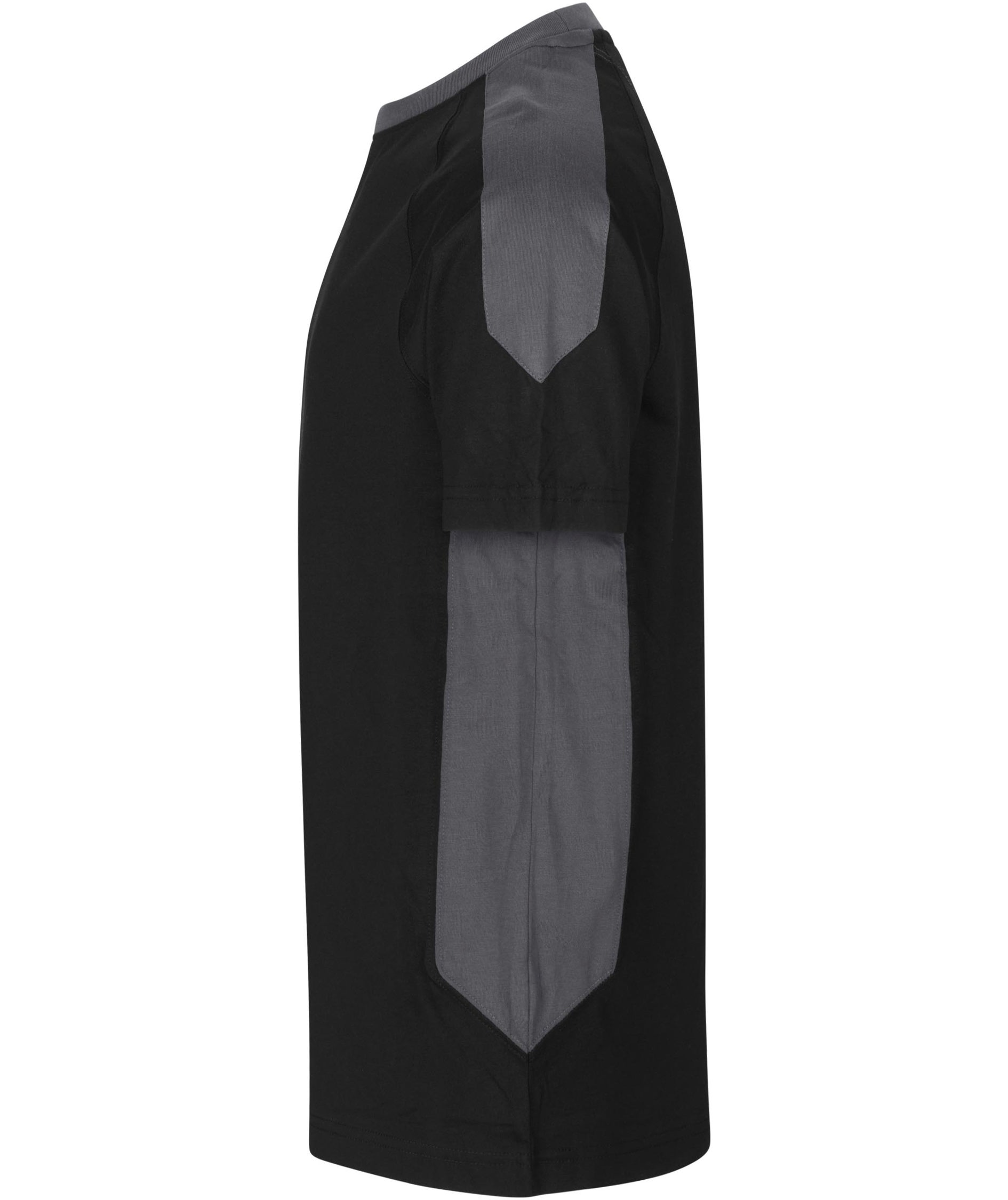 ID Pro Wear Kontrastfarben T-Shirt, Schwarz, large image number 2