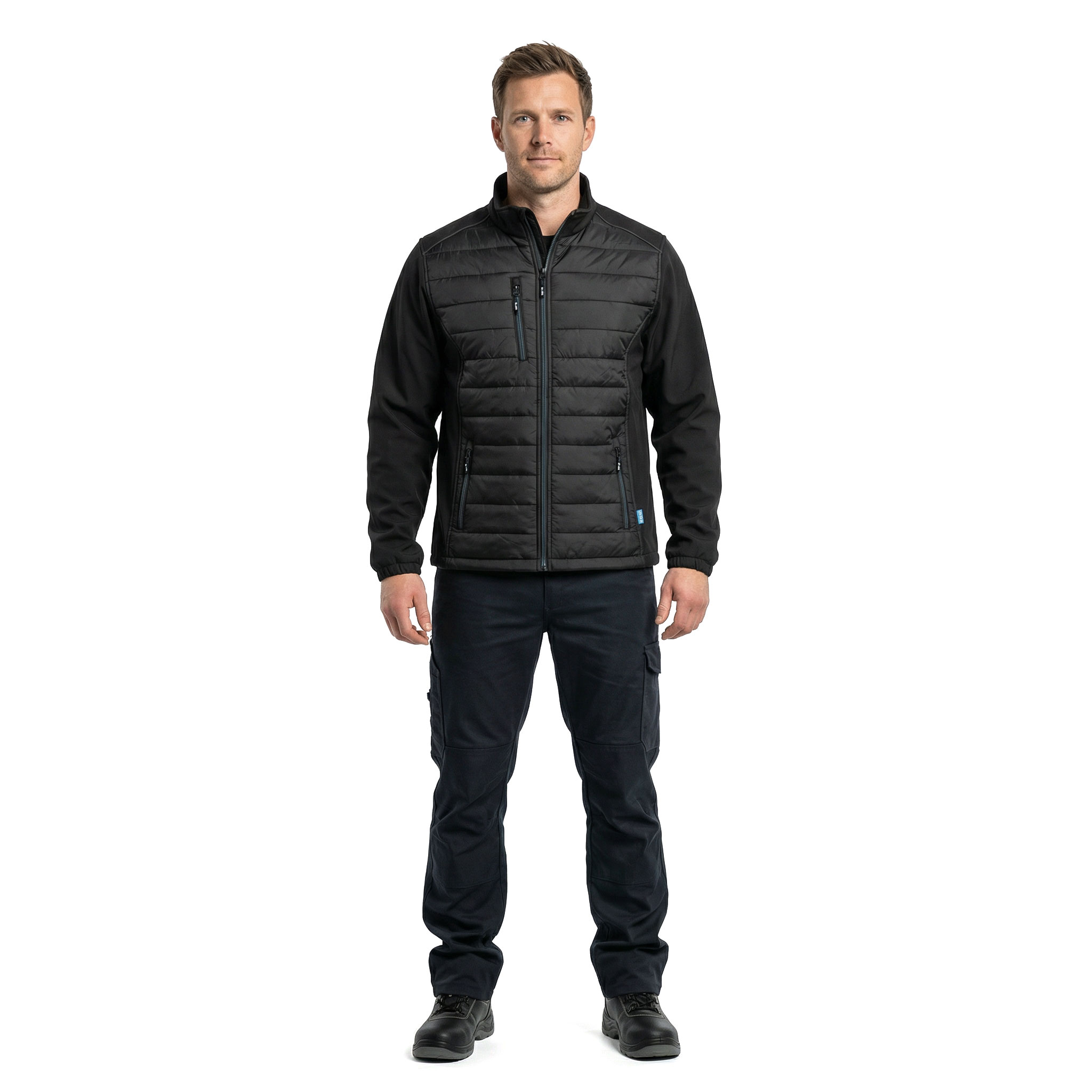 SIOEN Crosby hybridjakke, Black, large image number 2