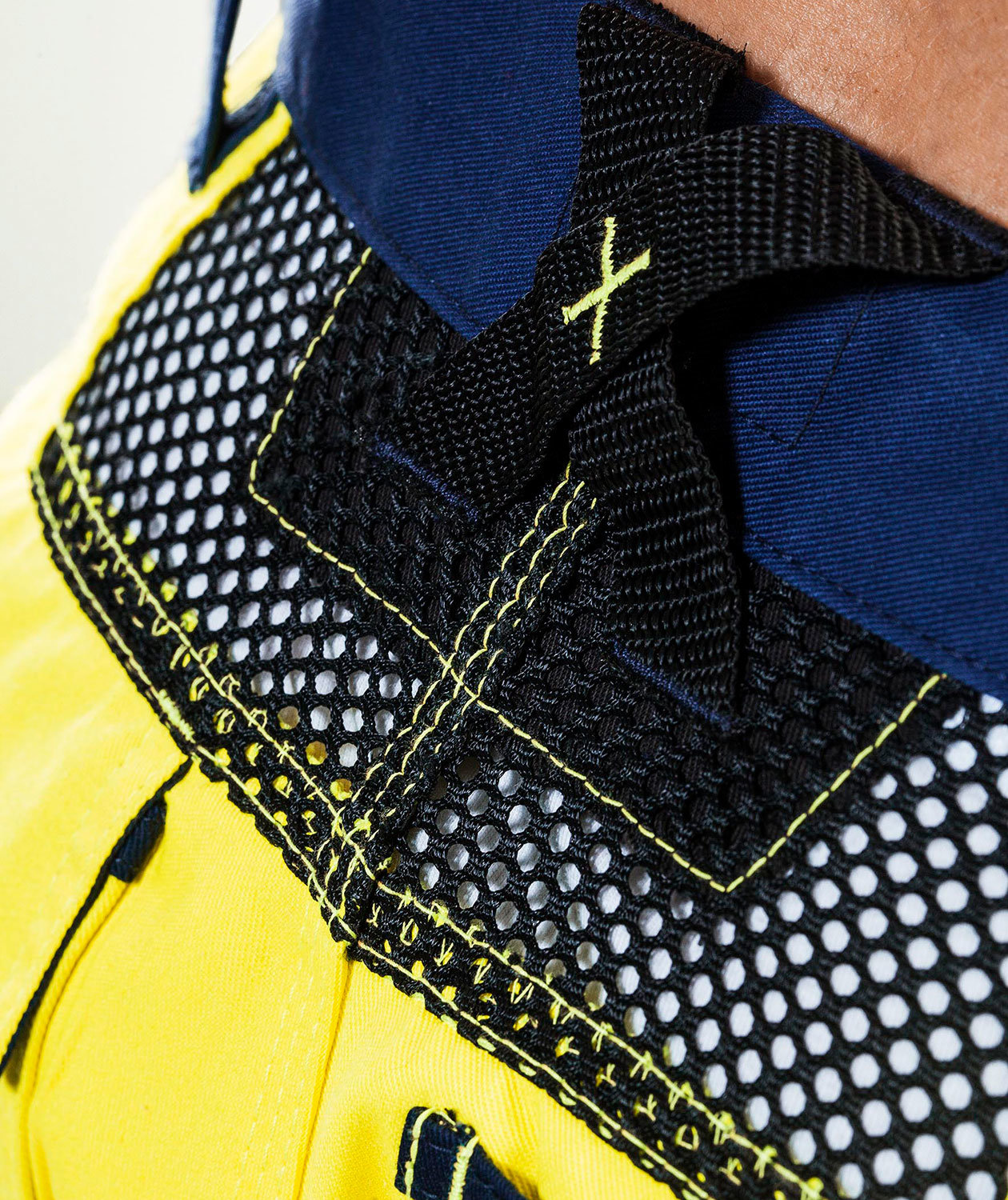 Bl&aring;kl&auml;der h&aring;ndv&aelig;rkerbukser, Hi-vis&nbsp;Gul/Sort, large image number 5