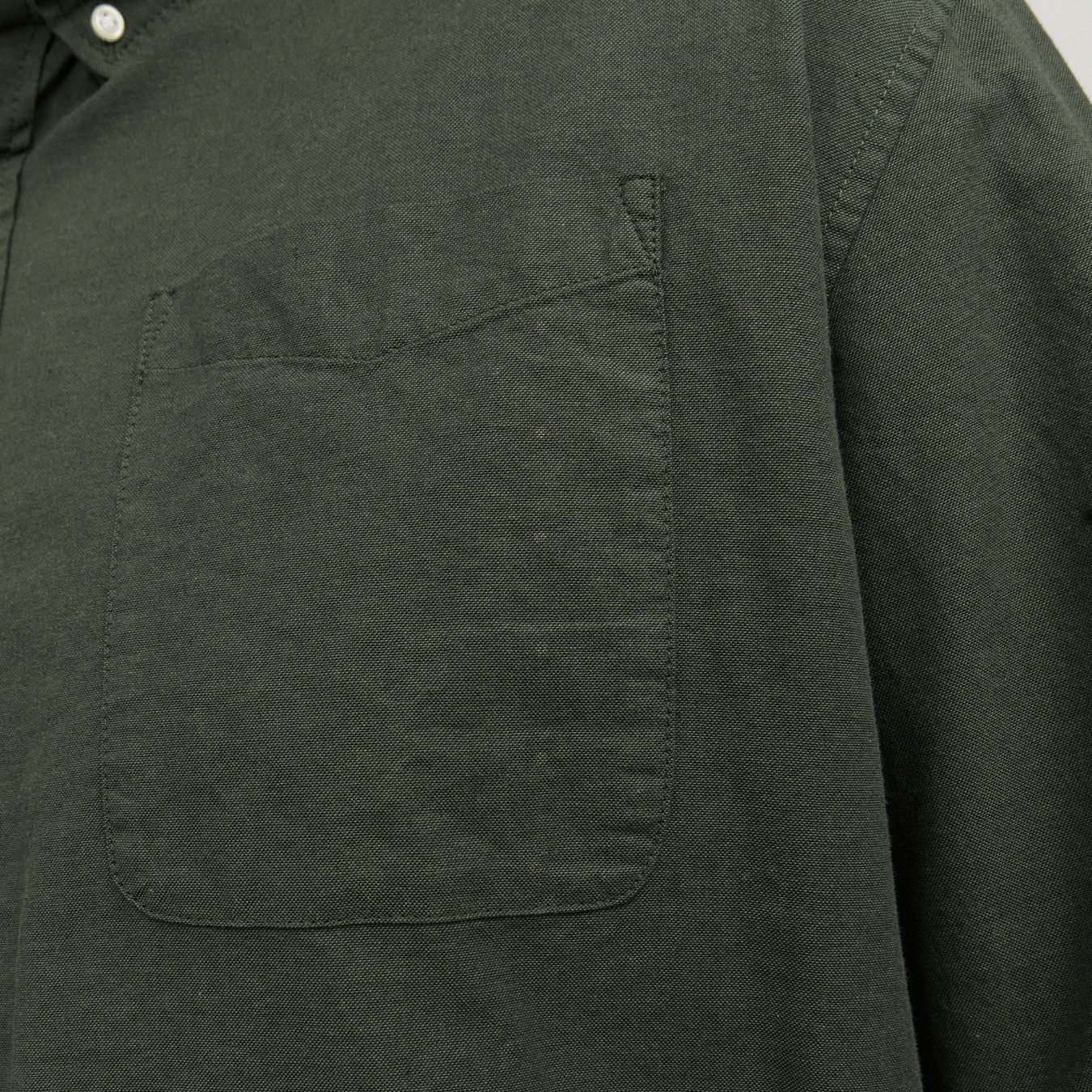 Jack & Jones Plus JJEOXFORD shirt, Forest Night, large image number 5
