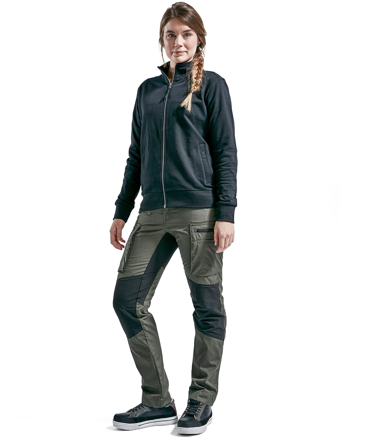 Bl&aring;kl&auml;der cardigan dam, Svart