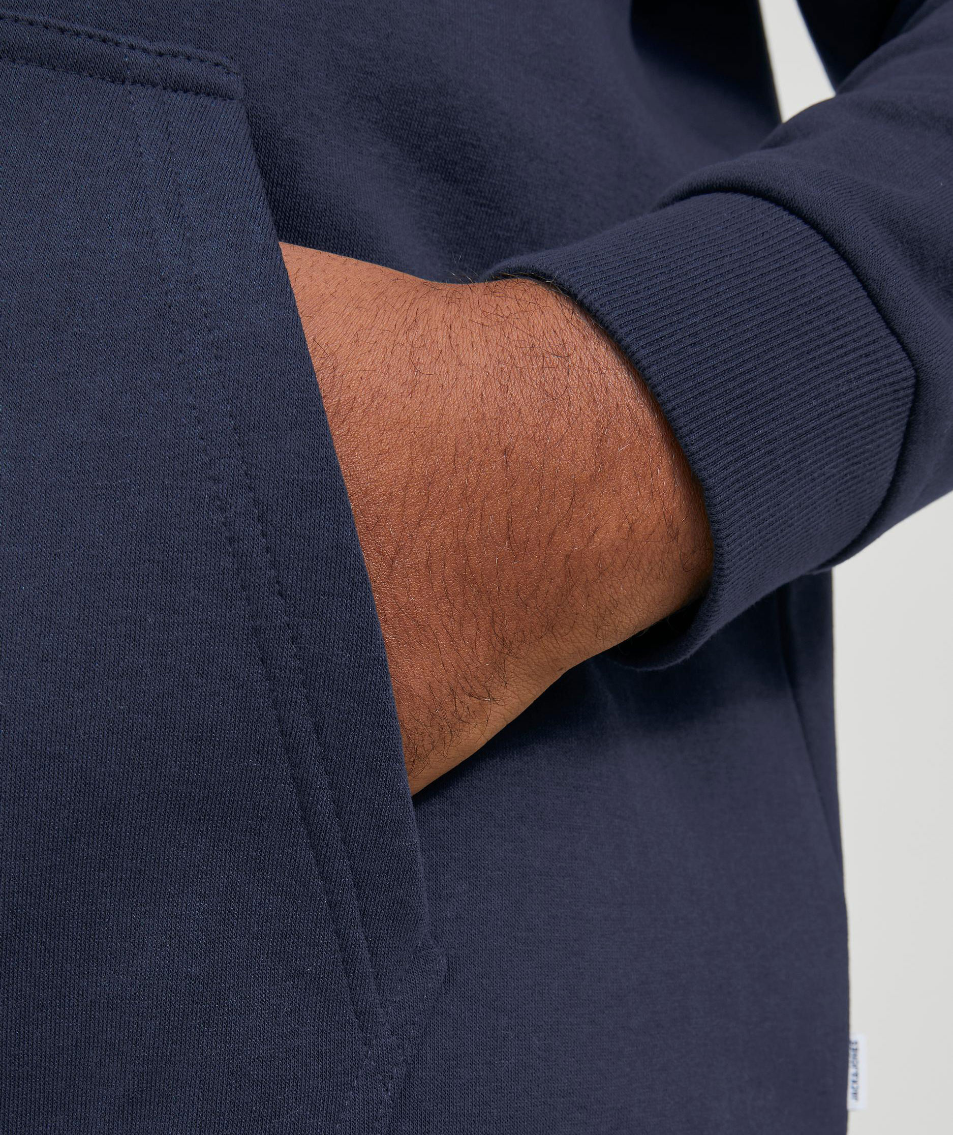 Jack & Jones Plus JJEBRADLEY Hoodie, Navy Blazer, large image number 2