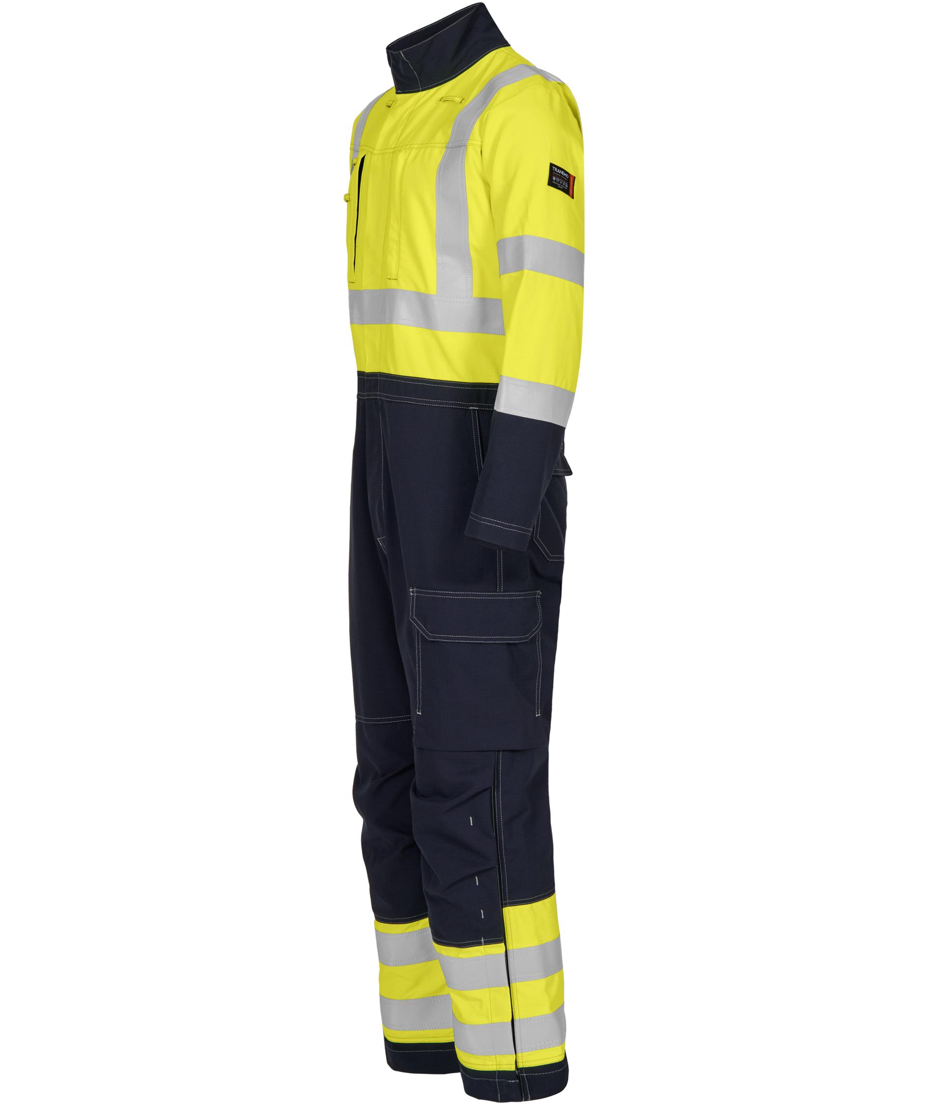 Tranemo Tera TX kedeldragt, Hi-vis Gul/marinebl&aring;, large image number 2