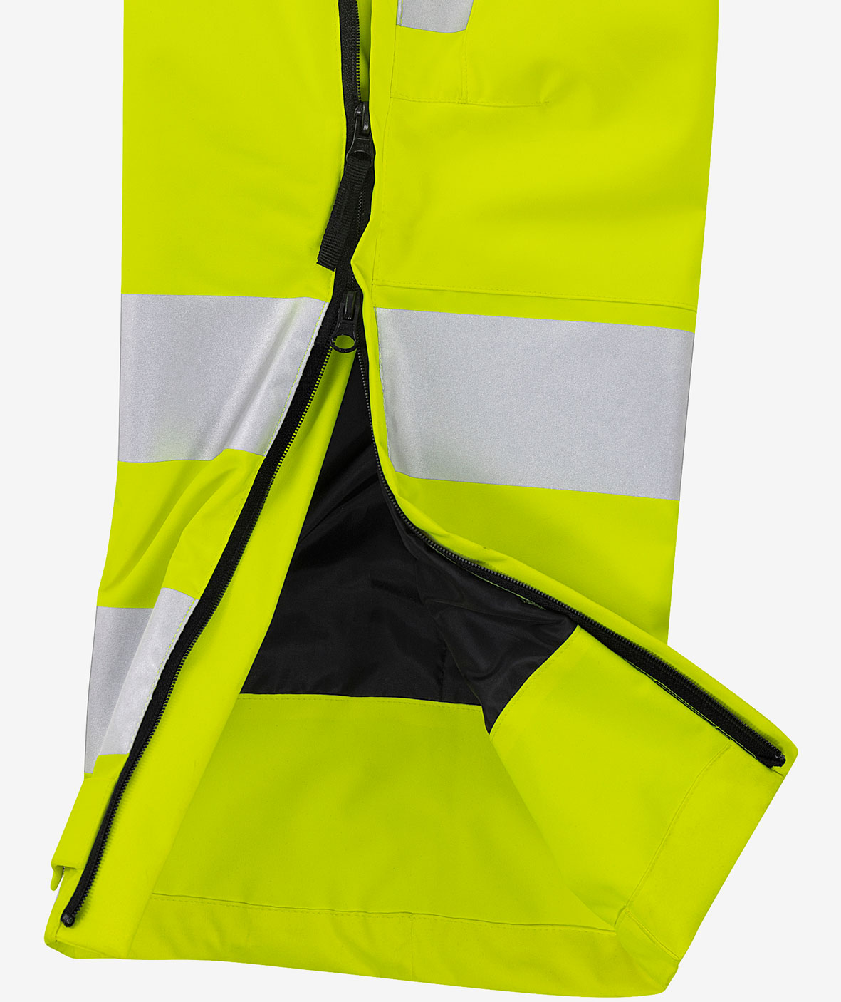 Fristads shell trousers 2680 GLPS, Hi-Vis Yellow, large image number 8