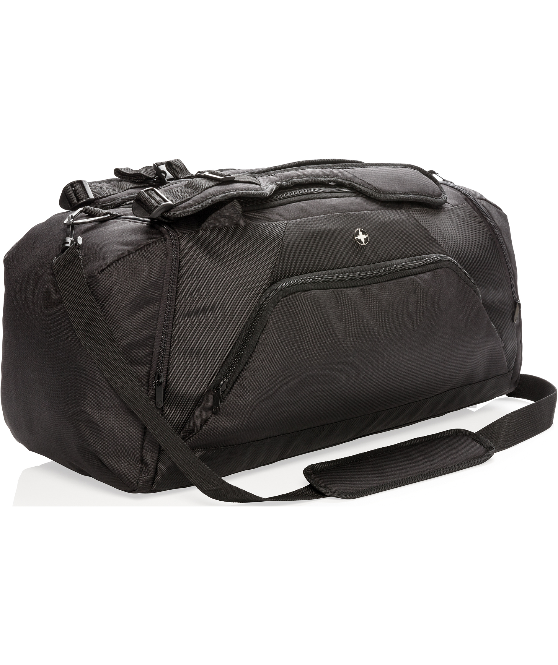 Swiss Peak RFID sportsbag 48L, Svart