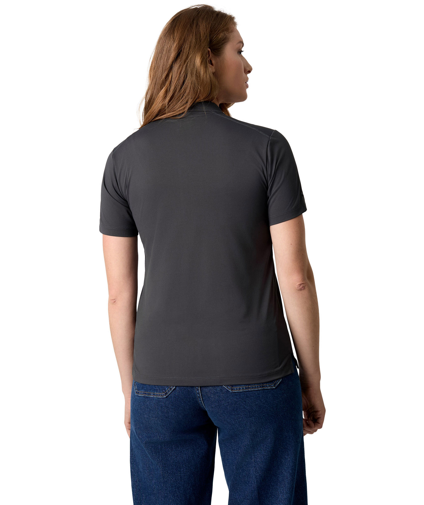 GEYSER Active dame polo T-shirt, Koksgr&aring;, large image number 4