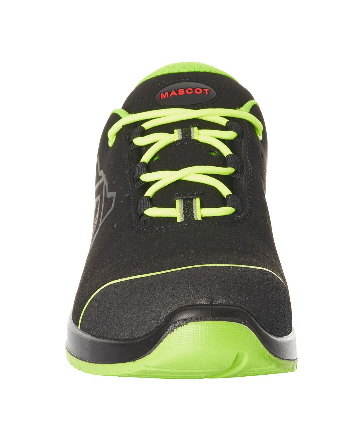 Mascot Classic vernesko S1P, Svart/Limegr&oslash;nn, large image number 3