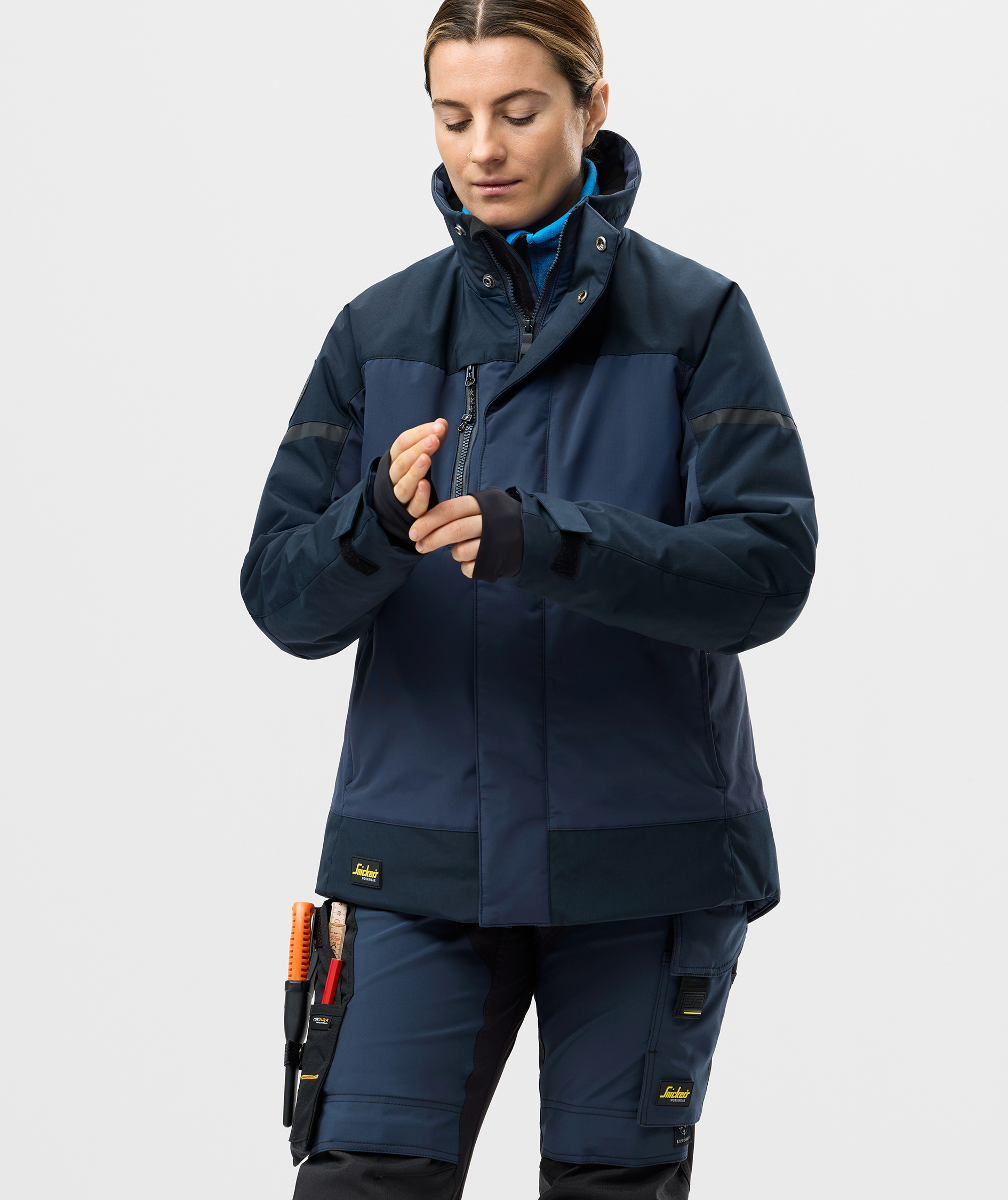 Snickers AllroundWork vinterjacka dam 1117, Black