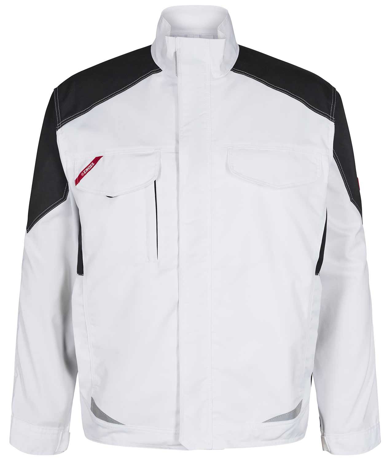 Engel Galaxy Light arbeidsjakke, Hvit/Antrasittgr&aring;, Hvit/Antrasittgr&aring;, swatch