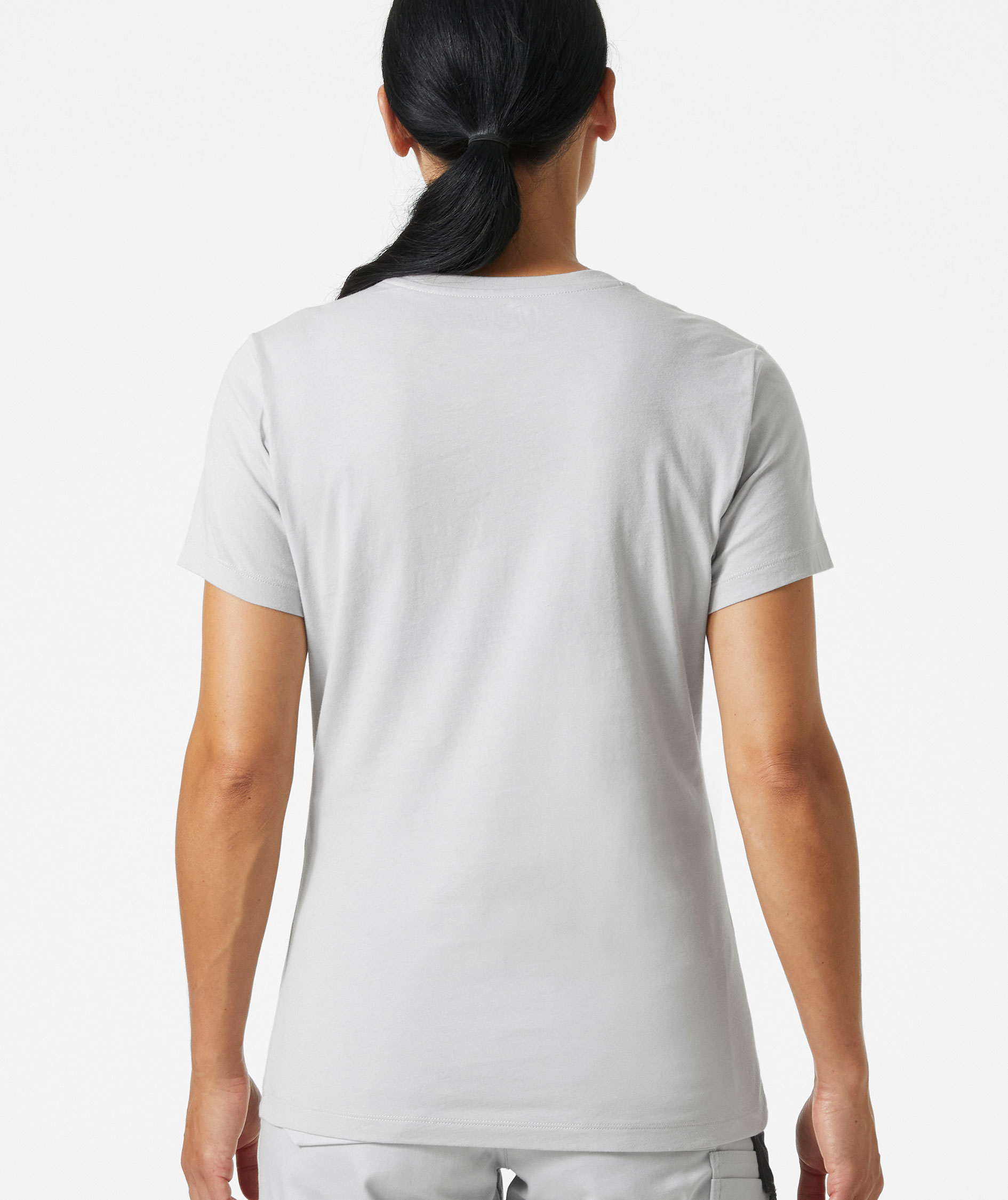 Helly Hansen Classic  women's T-shirt, Grey fog, large image number 3