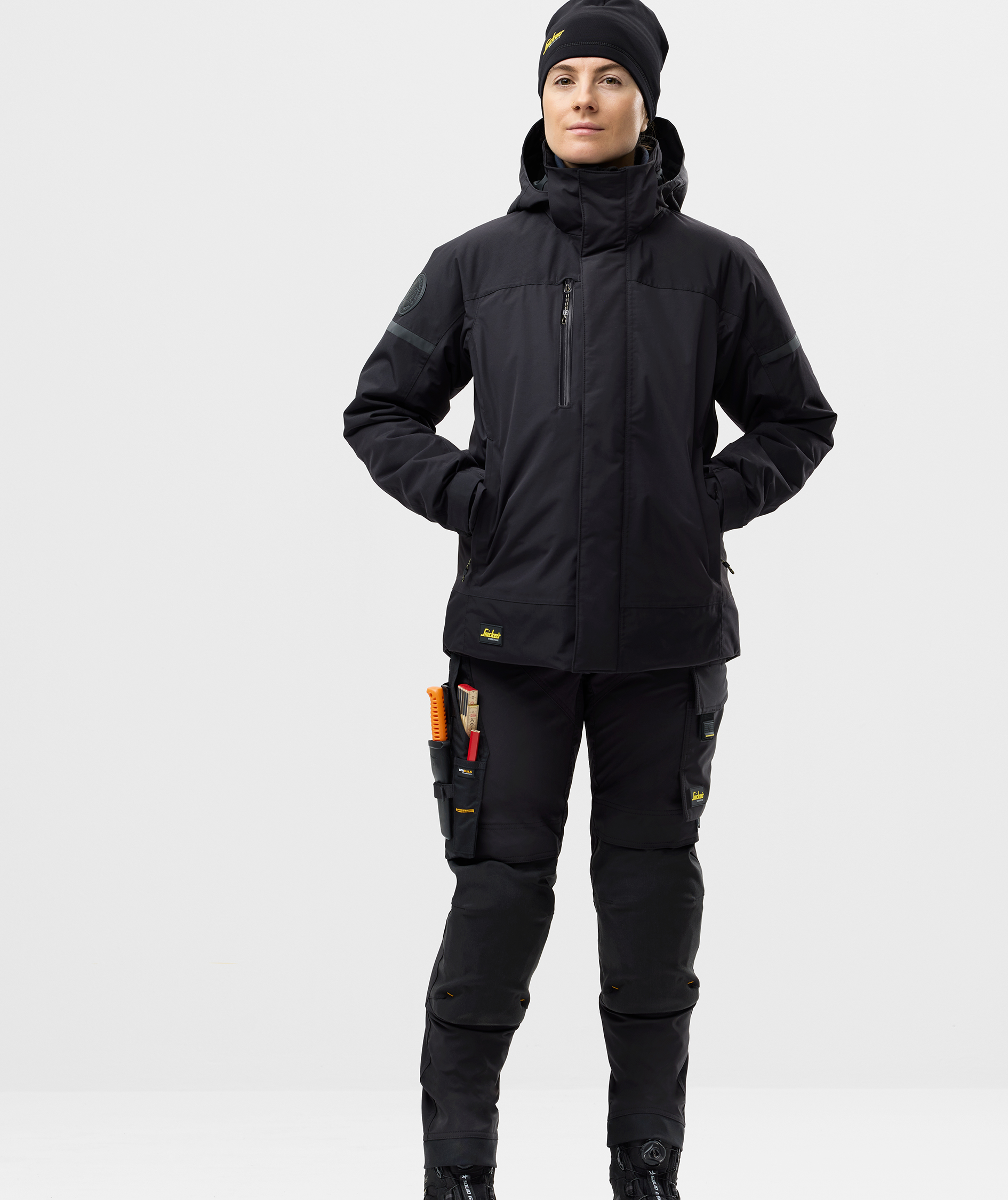 Snickers AllroundWork vinterjacka 1177 dam, Black