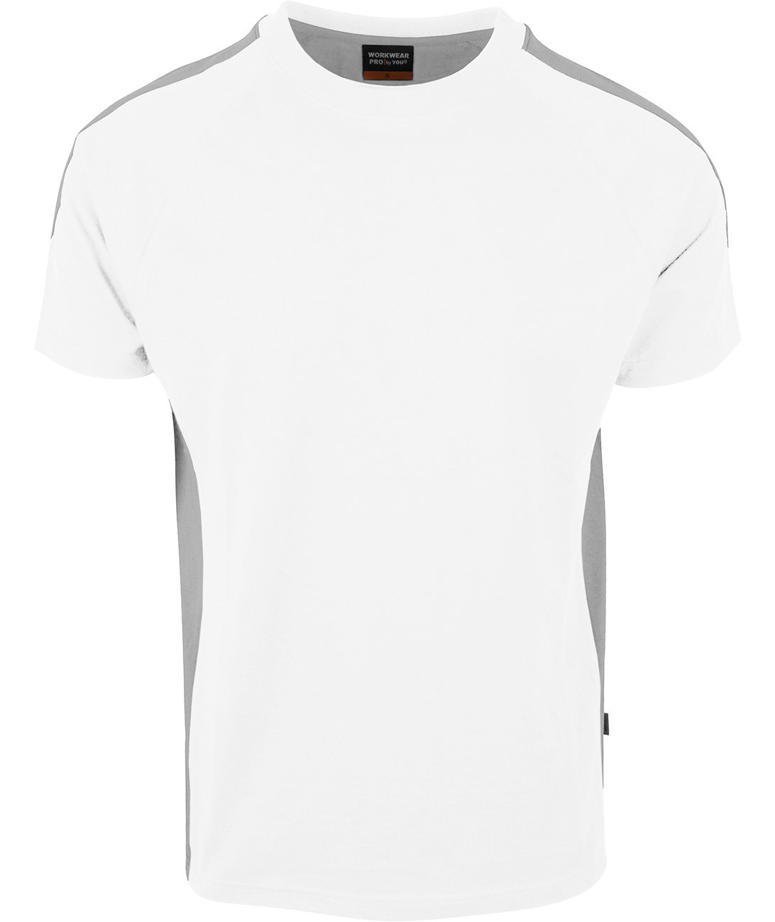 YOU Columbus  T-shirt, White/Grey