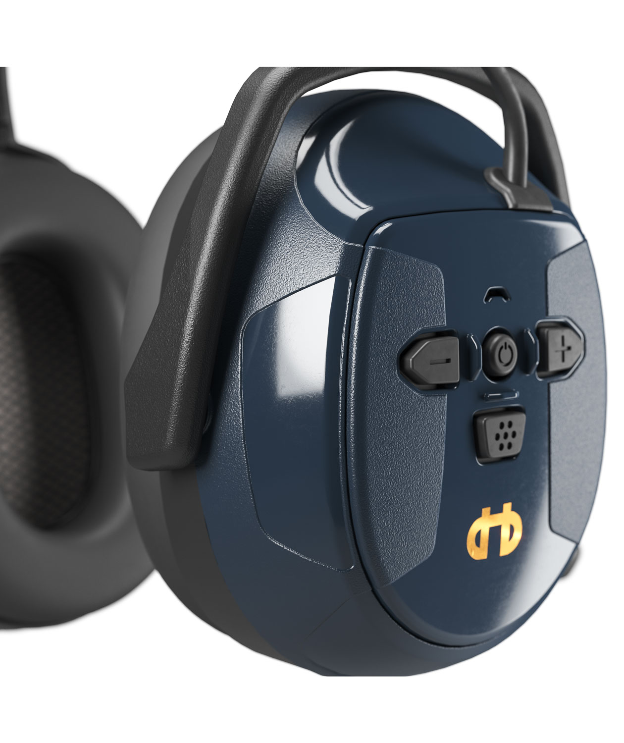 Hellberg Xstream MP h&oslash;rev&aelig;rn med med Bluetooth, Bl&aring;/Sort, Bl&aring;/Sort, large image number 2