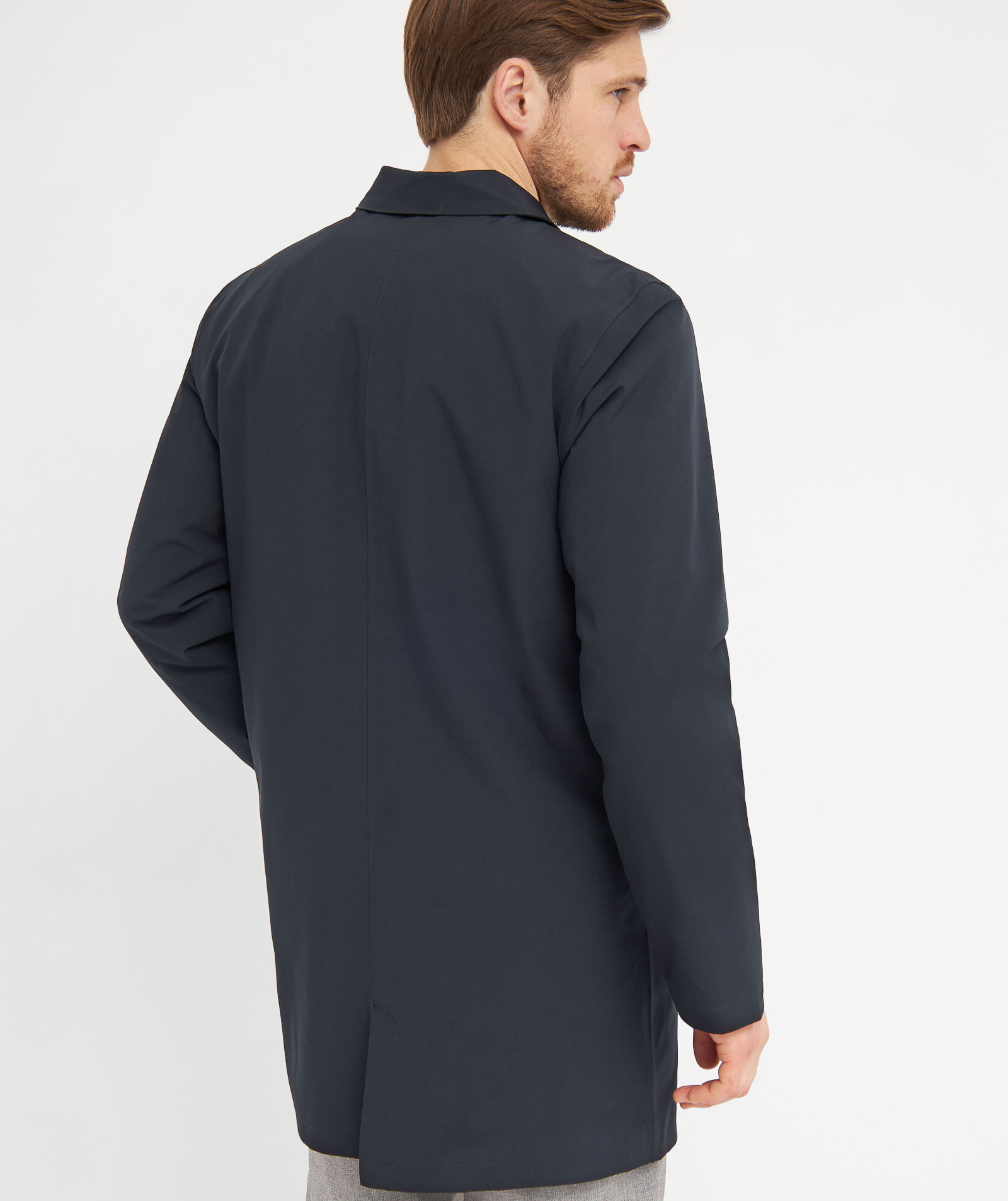 Clipper Inverness l&aring;ng jacka, Navy Night Sky, large image number 2