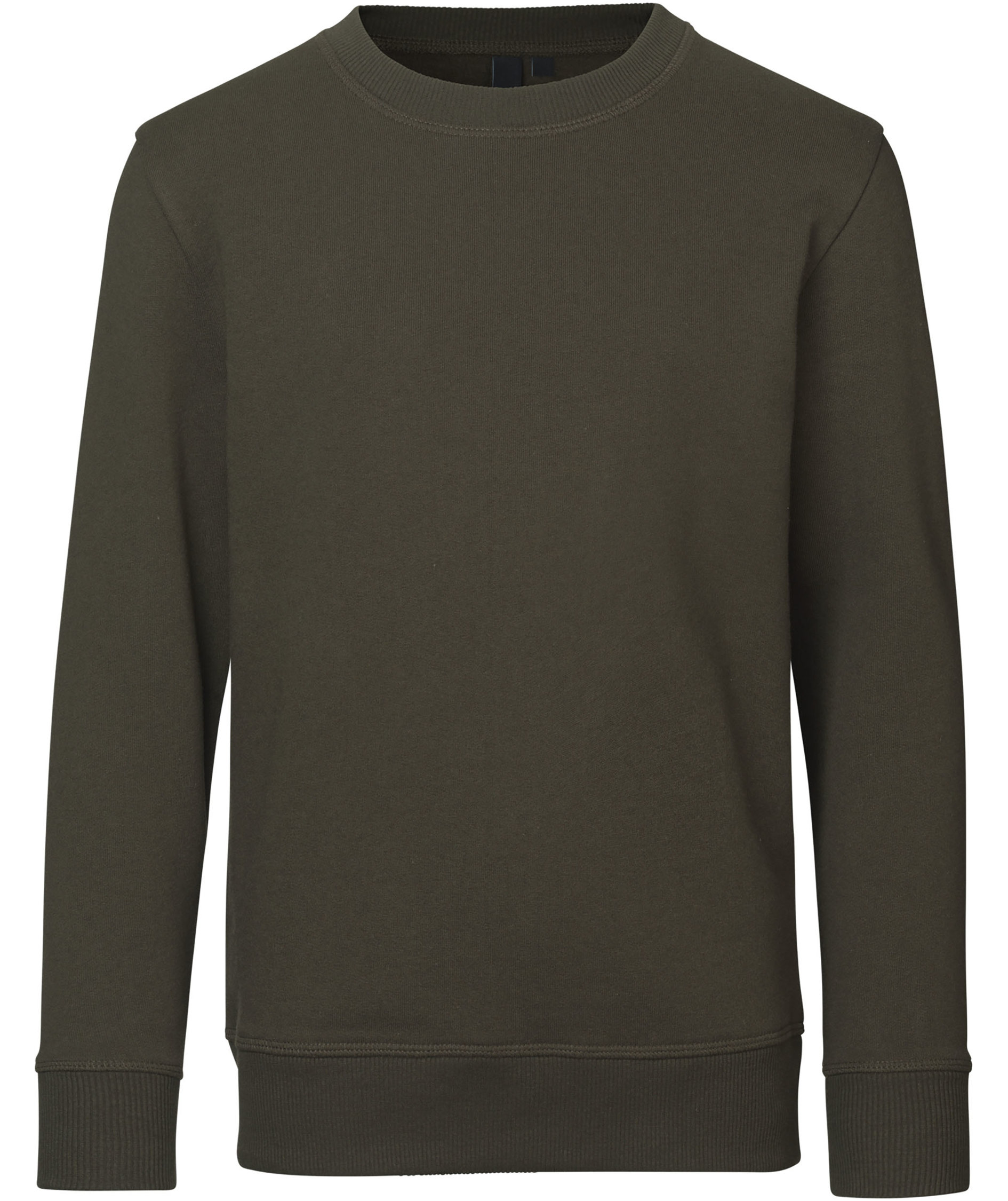 ID Core sweatshirt til b&oslash;rn, Olivengr&oslash;n