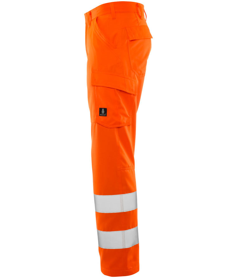 Mascot Safe Light arbeidsbukse, Hi-vis Orange, large image number 2
