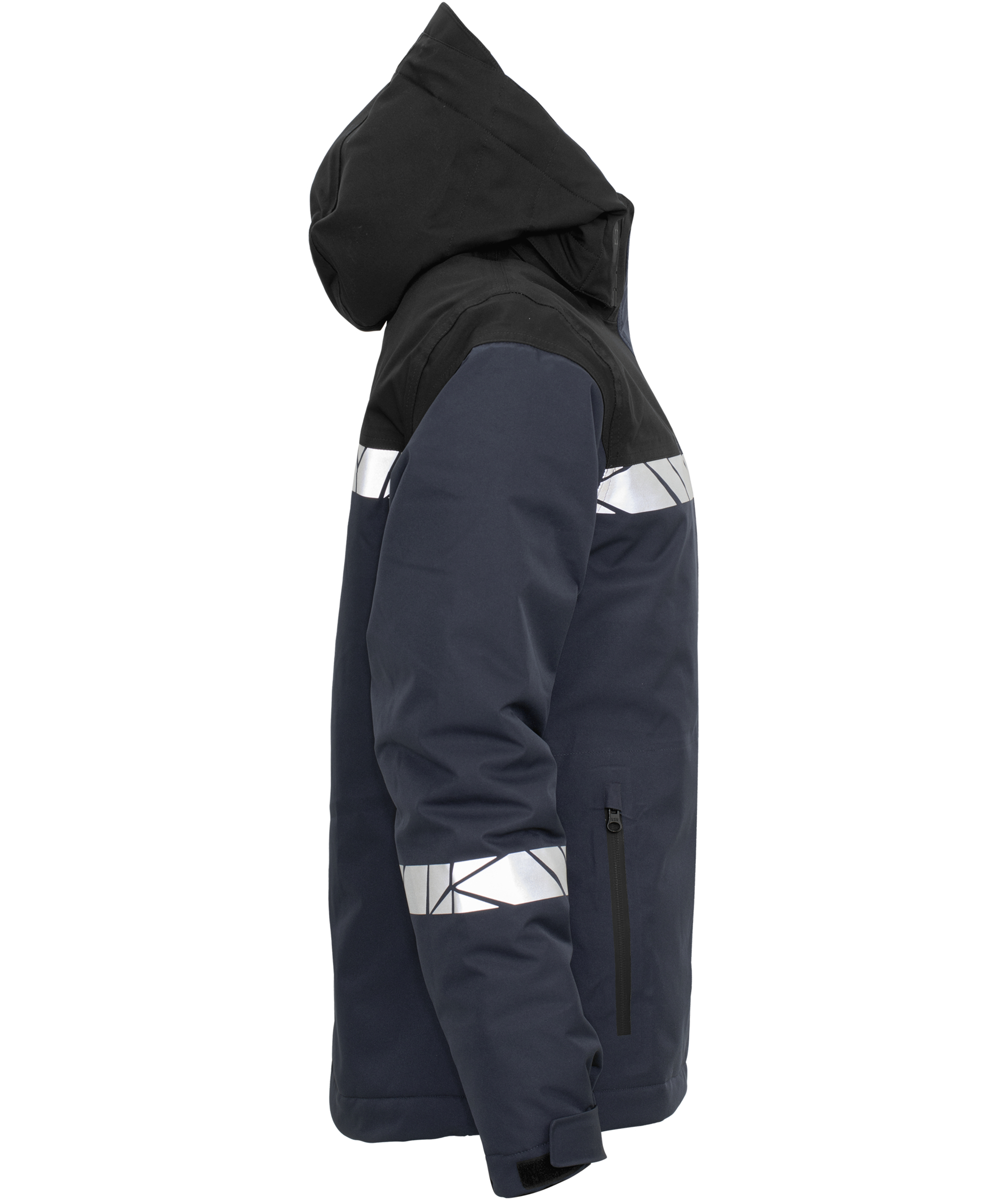 ProJob women's winter jacket 7420, Marine Blue/Black, large image number 2