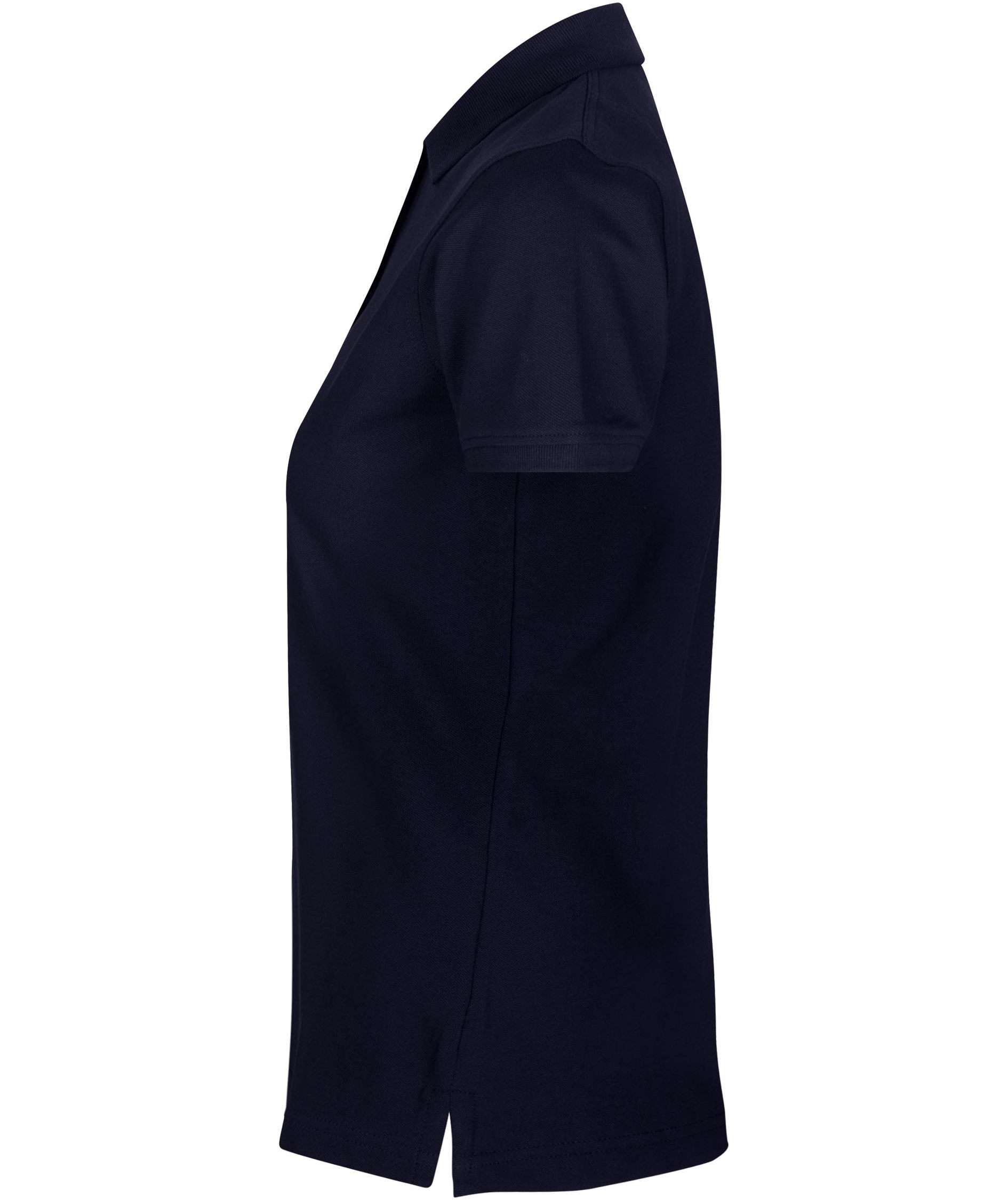 ID women's Pique Polo T-shirt with stretch, Marine Blue, large image number 2