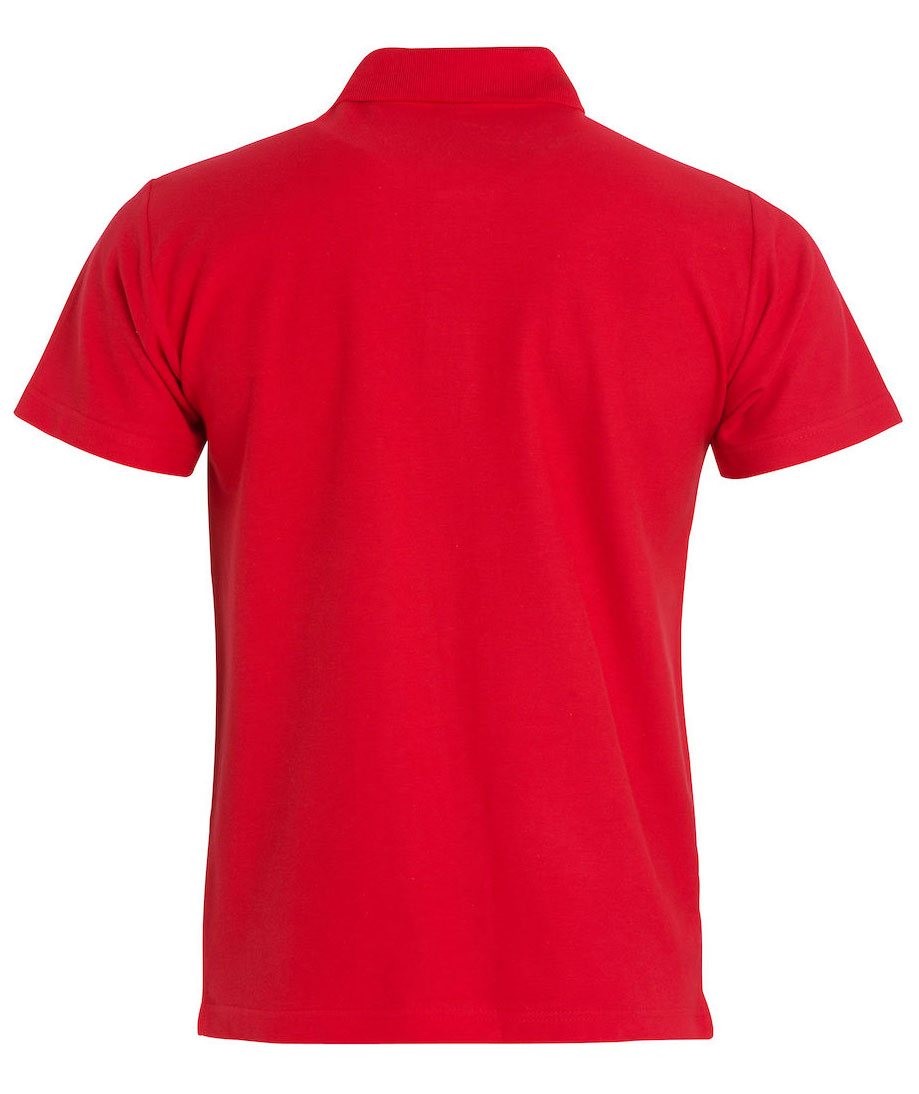 Clique Basic Polo T-shirt till barn, R&ouml;d, large image number 1
