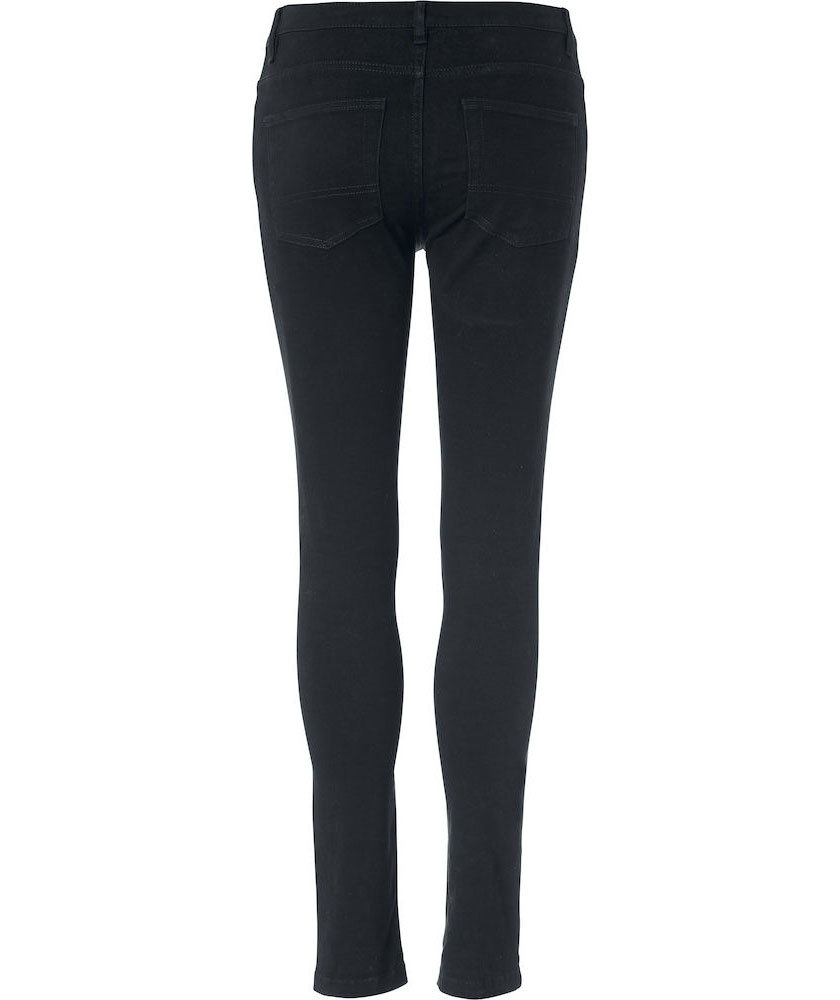 Clique stretch byxa dam, Svart, large image number 2