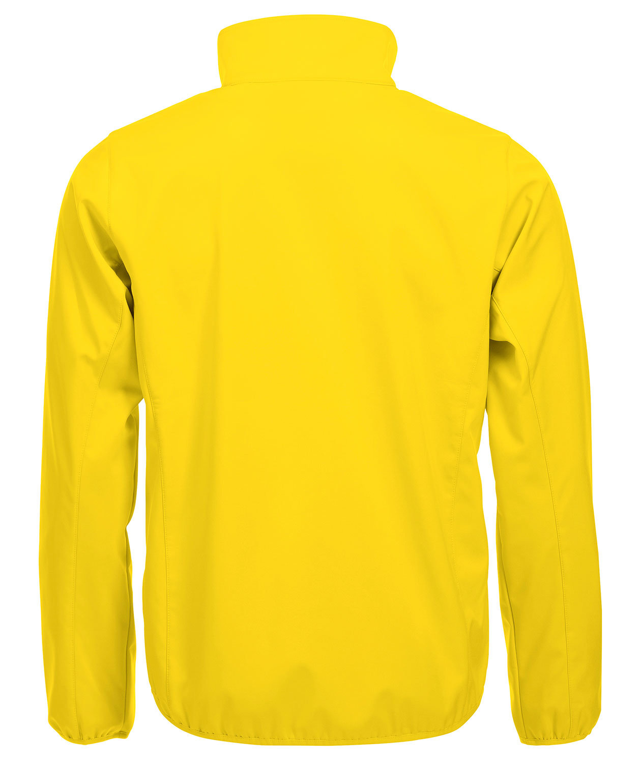 Clique Basic softshell jacket, Lemon Yellow, large image number 2