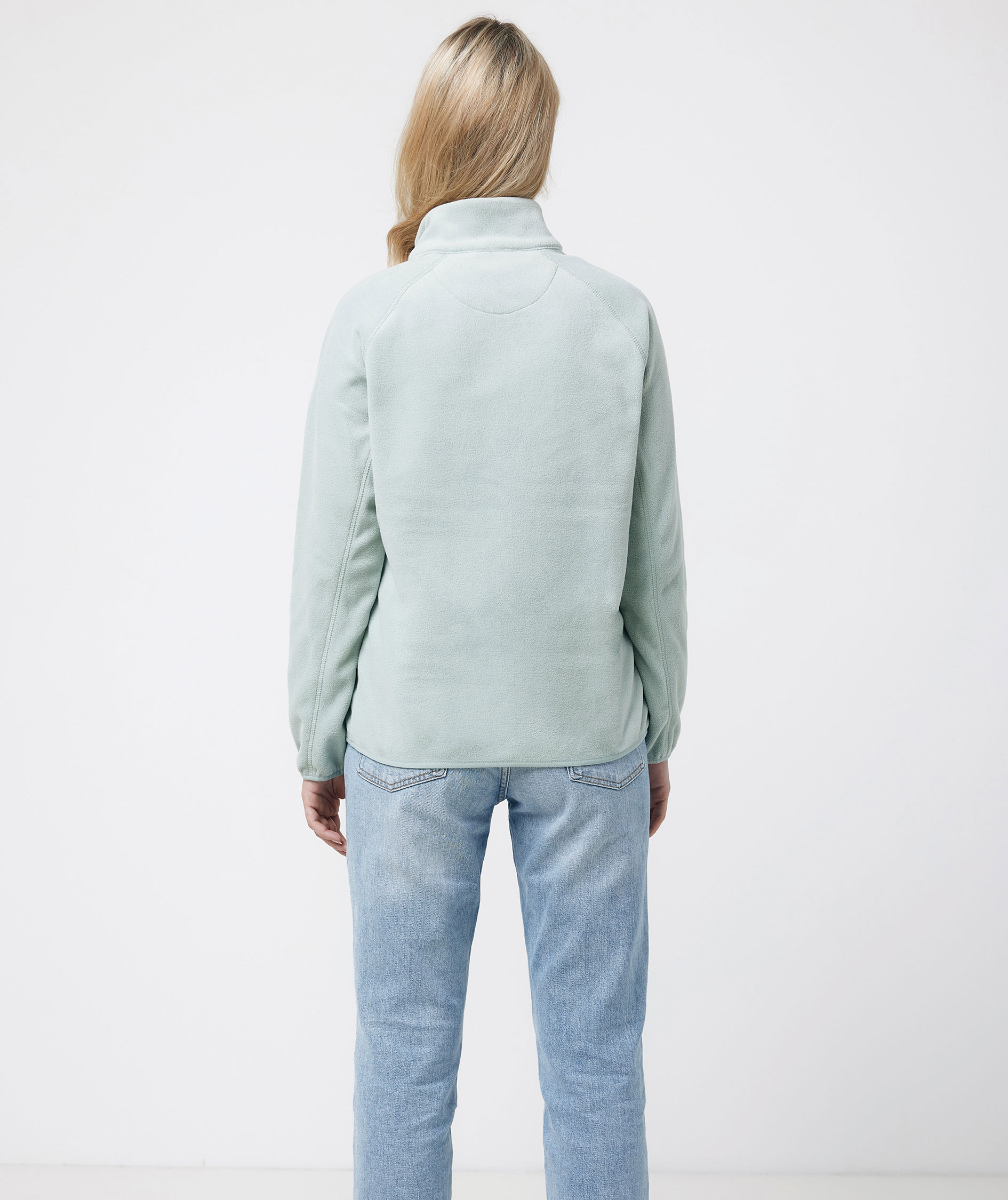 Iqoniq Talung fleecetr&oslash;je, Iceberg Green, large image number 3