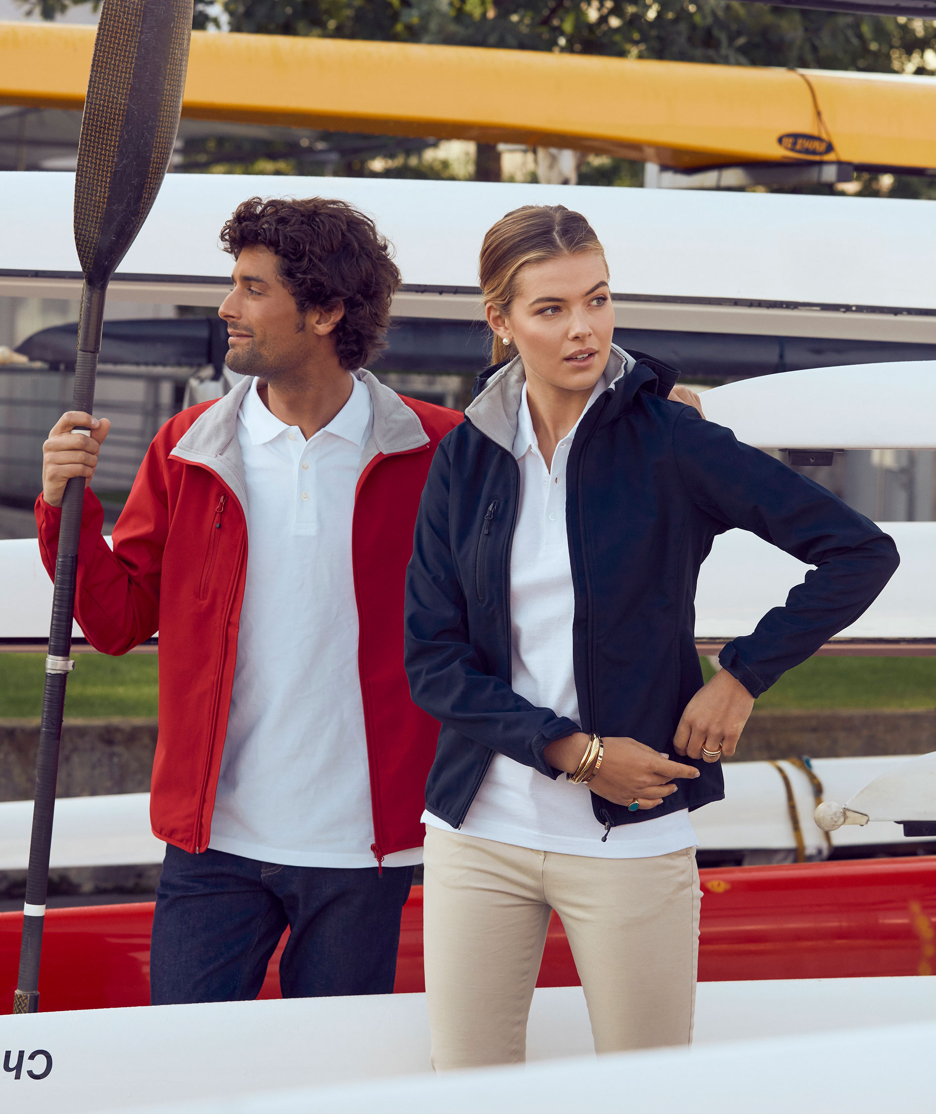 Clique Basic Hoody dame softshelljakke, M&oslash;rk Marine, large image number 5