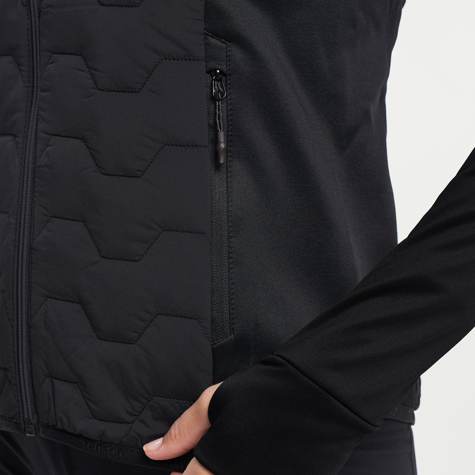 Tenson TXlite women's hybrid vest, Black, large image number 5