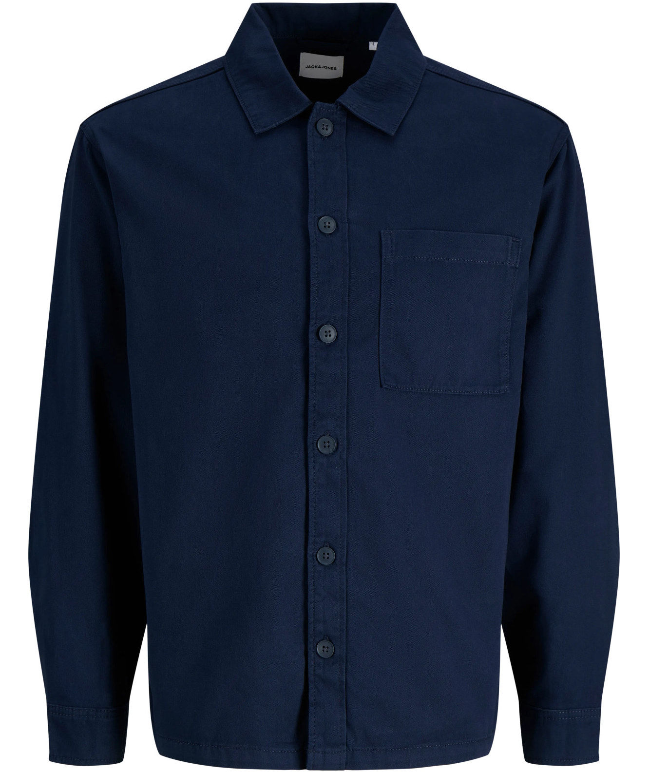Jack & Jones JJEARCHIVE TWILL overshirt, Navy Blazer, Navy Blazer, swatch