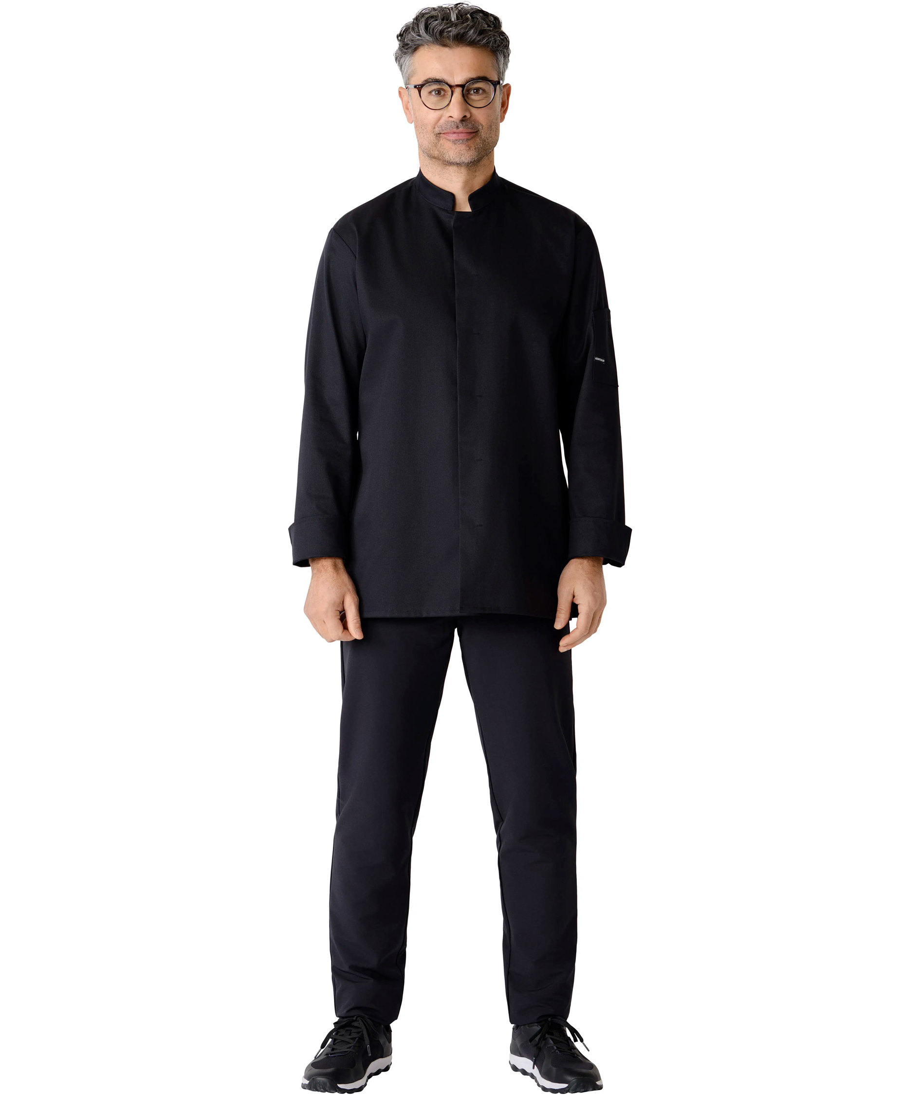 Kentaur Menu chefs-/server jacket, Black, large image number 3