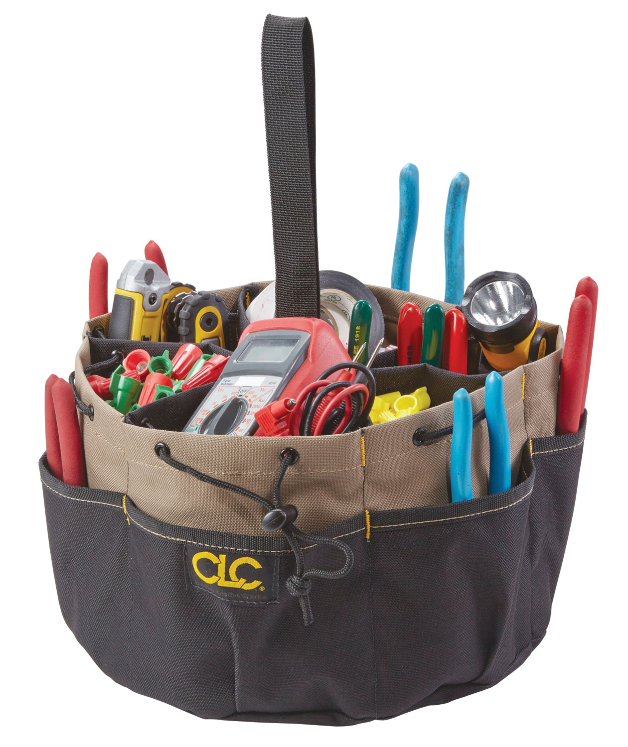 CLC Work Gear 1148 Bucketbag&trade; med snorelukning, Sort/Brun