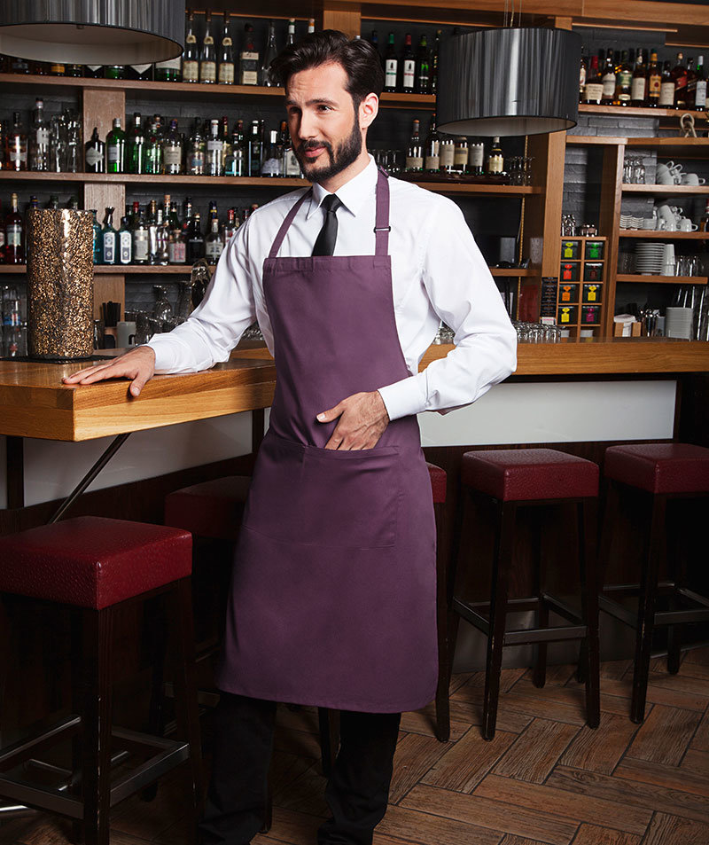 Karlowsky Basic br&ouml;stlappsf&ouml;rkl&auml;de med fickor, Aubergine Lila, Aubergine Lila, large image number 1