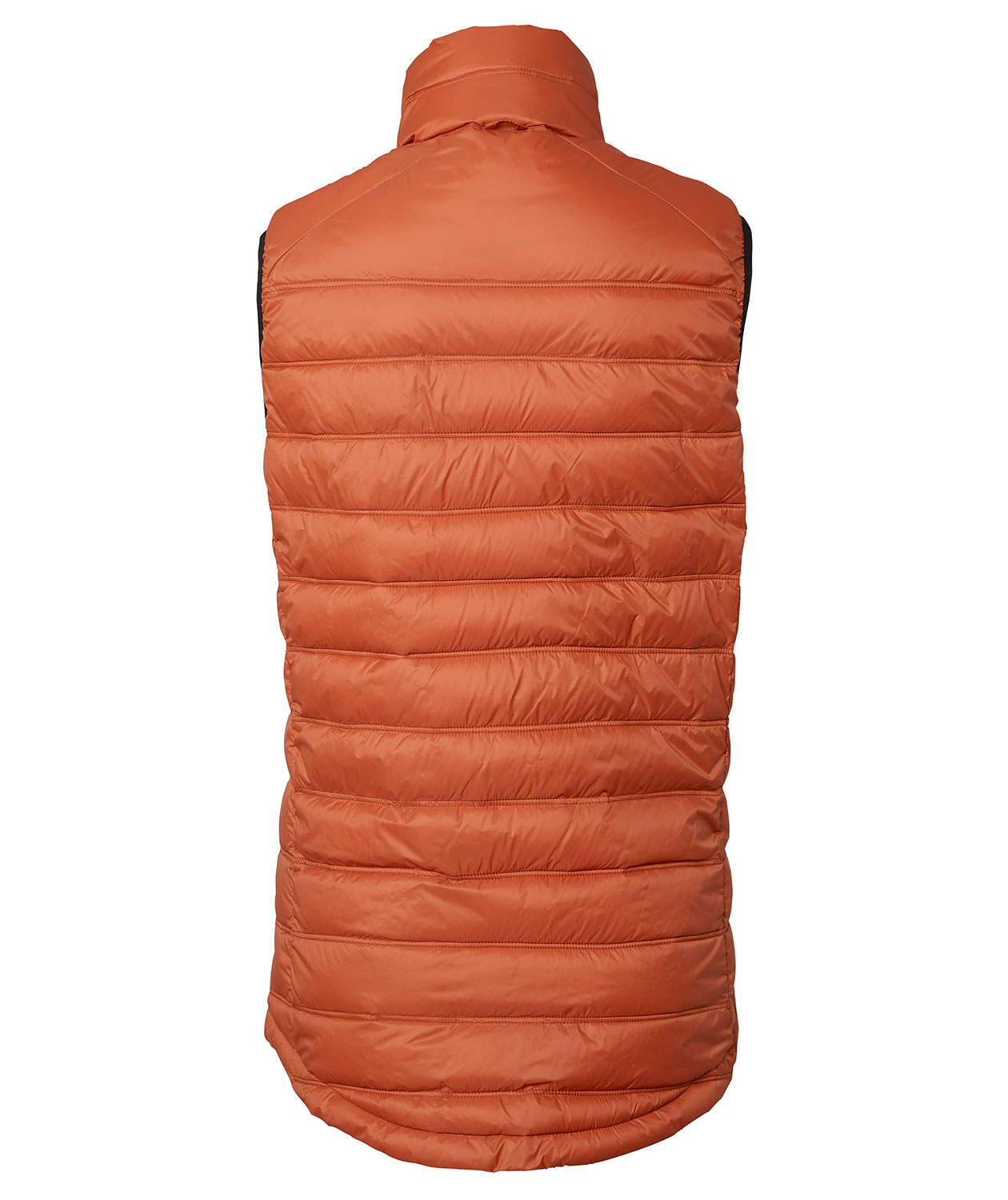 South West Amy dame quiltet vest, Dark-orange