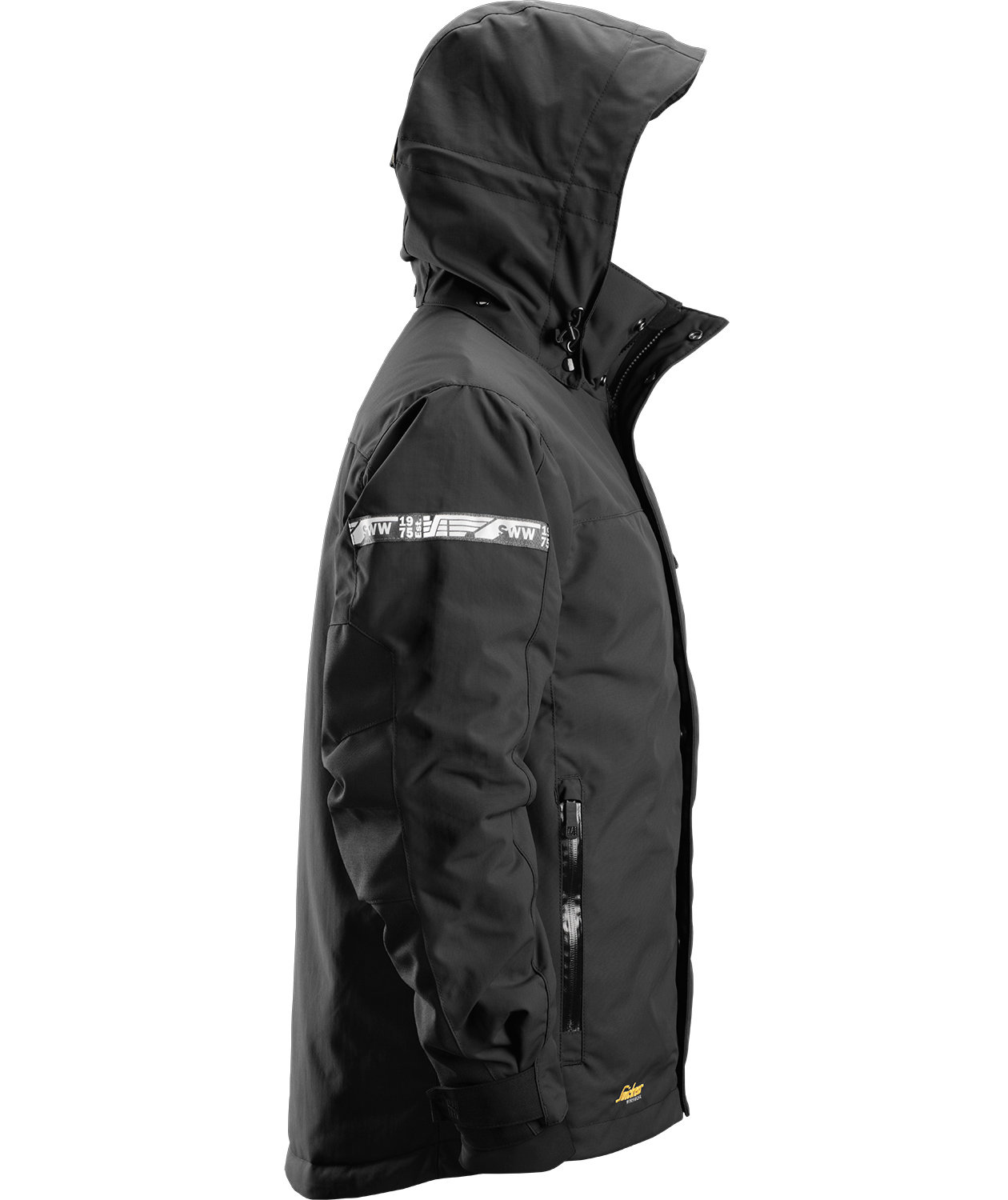 Snickers AllroundWork 37.5&reg; vandtett vinterjakke 1102, Svart, large image number 4