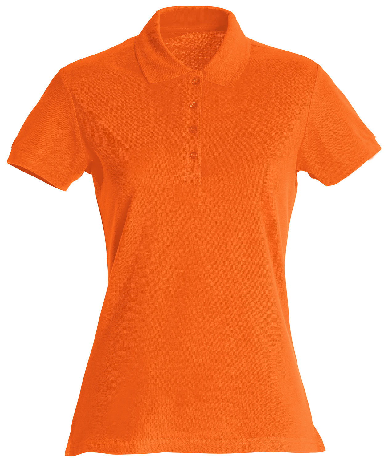 Clique Basic dame polo T-Skjorte, Oransje, Oransje, swatch